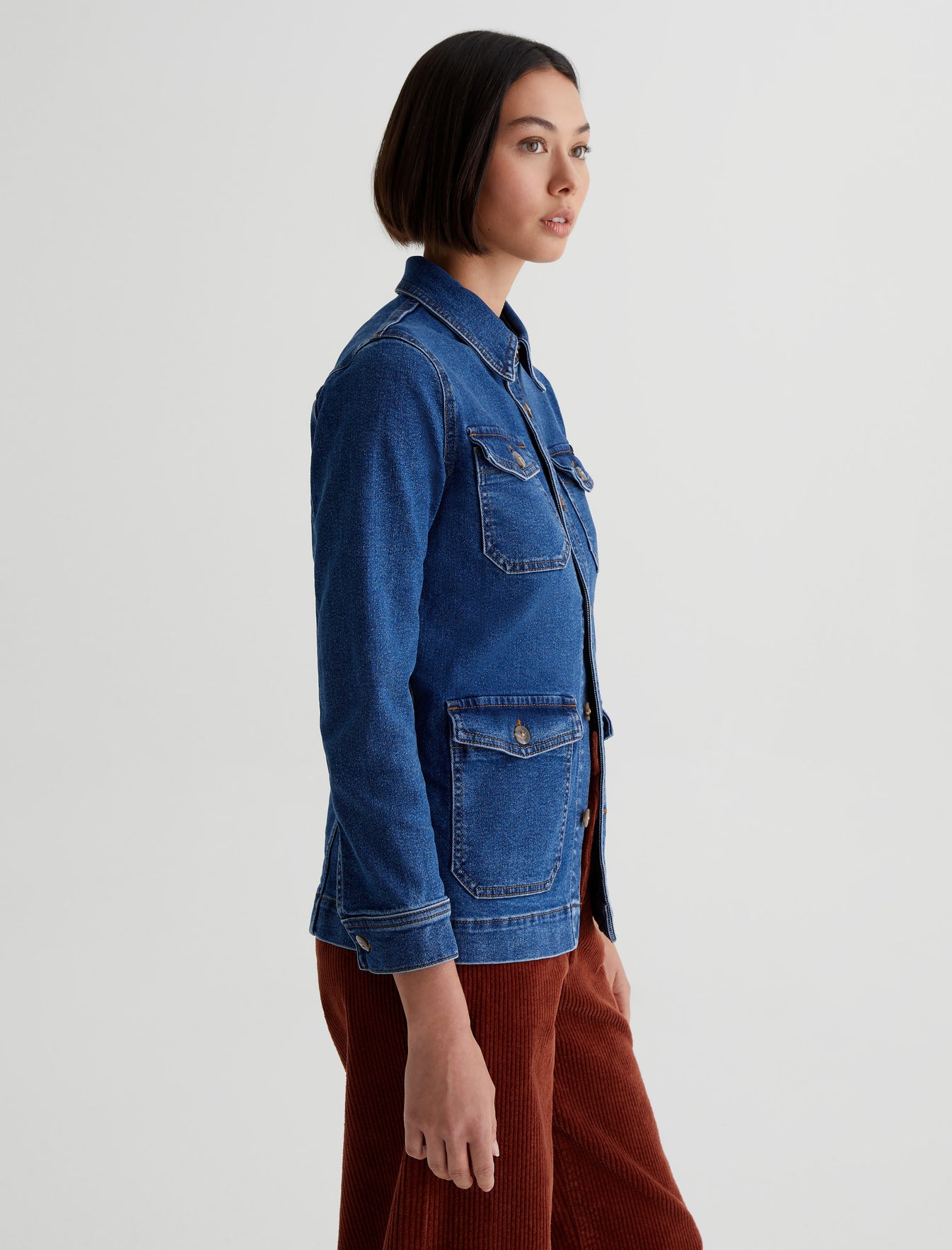 Mae Jacket Bayport Safari Jacket Womens Top Photo 4