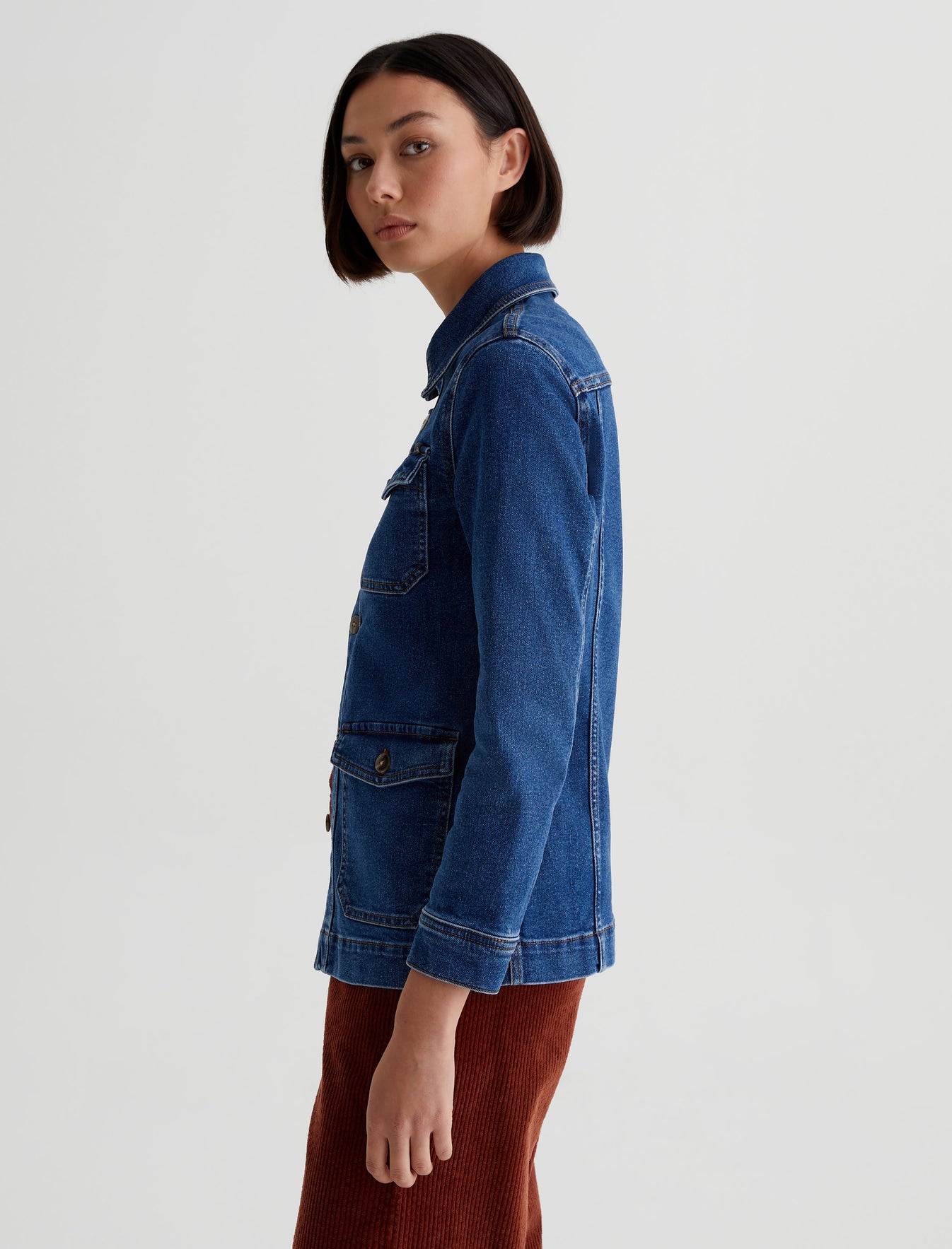 Mae Jacket Bayport Safari Jacket Womens Top Photo 5