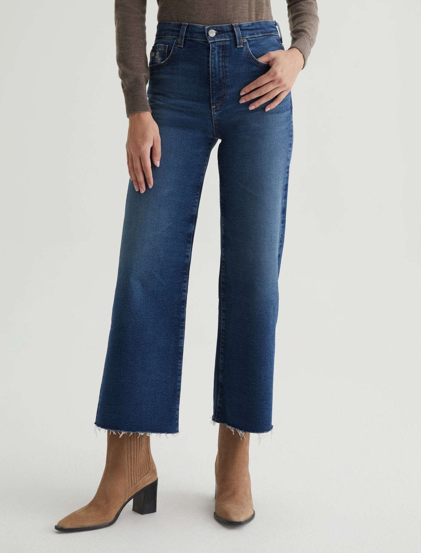 Alexxis Straight Bohemian Charm High-Rise Vintage Fit Womens Bottom Photo 2