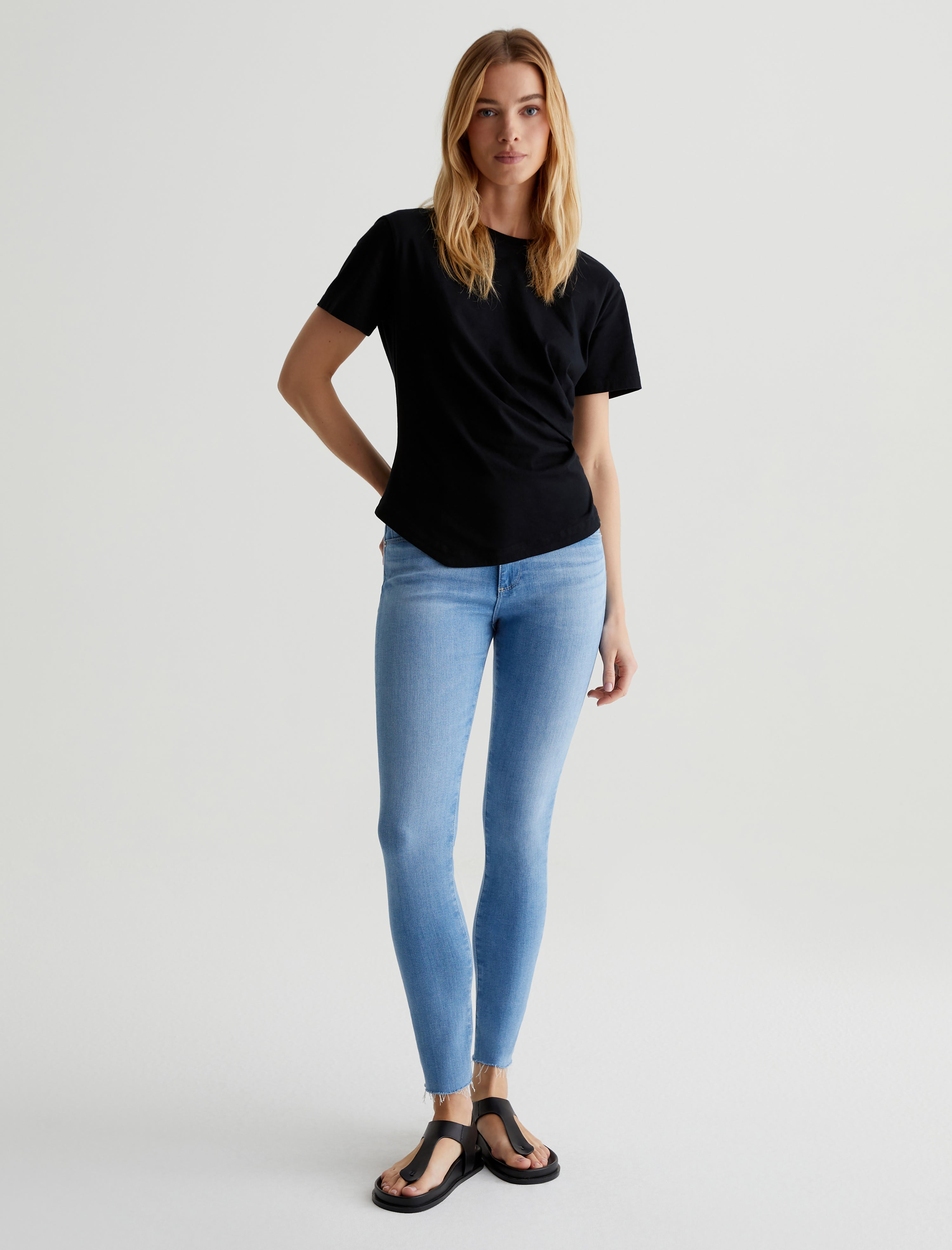 Farrah Skinny Ankle Palm Beach High-Rise Skinny Women Bottom Photo 1