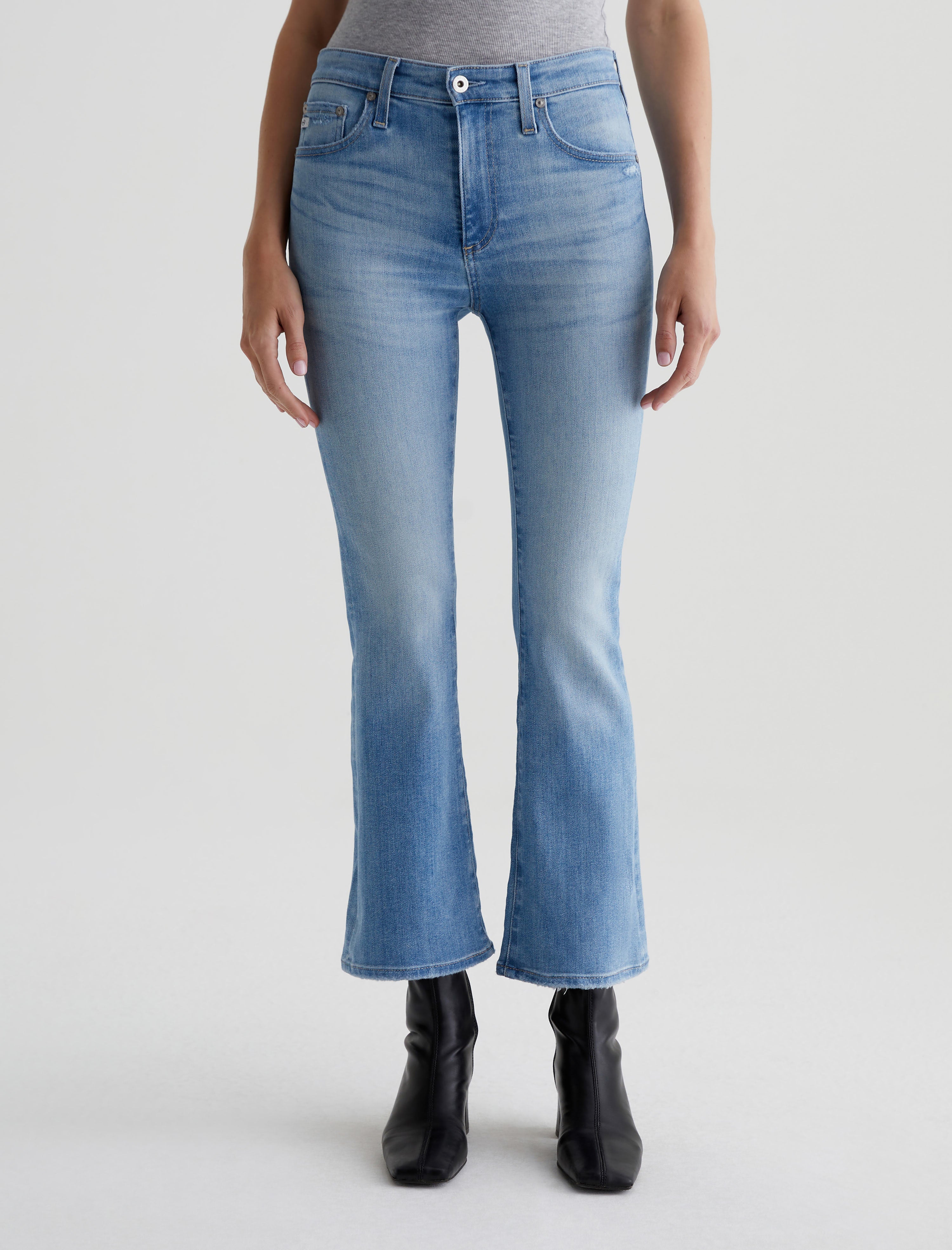 Farrah Boot Crop Nordic Sea High-Rise Fit Women Bottom Photo 2