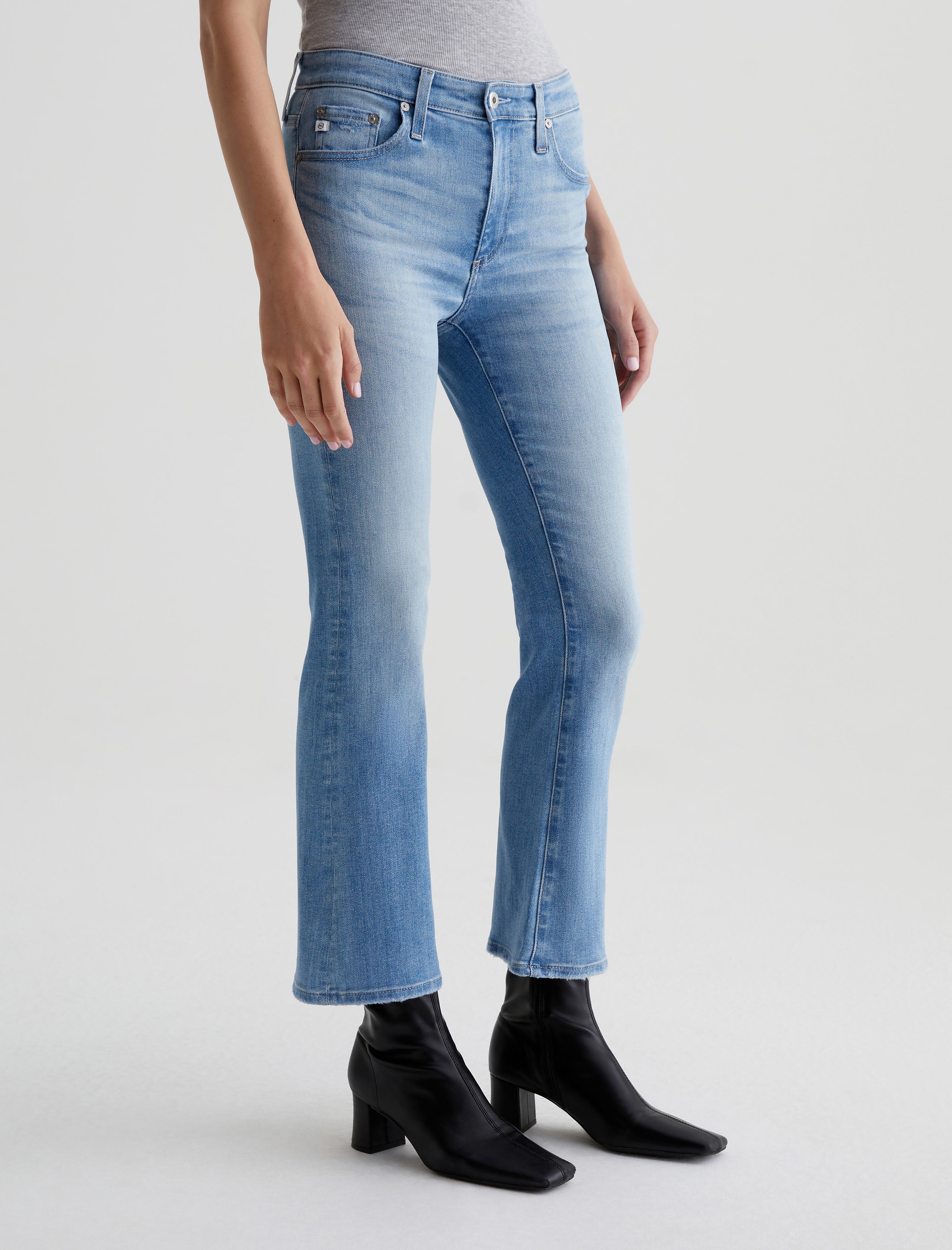 Farrah Boot Crop Nordic Sea High-Rise Fit Women Bottom Photo 4