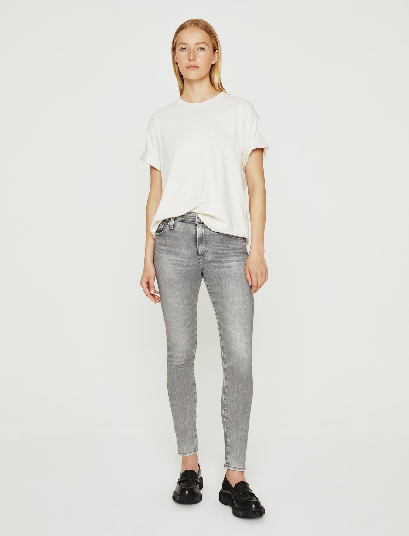 Farrah Skinny Ankle Vp 22 Years Cast Shadow High-Rise Skinny Ankle Women Bottom Photo 1