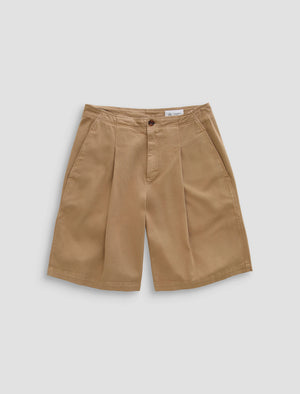 Sanna Khaki Sand Mid-Rise Bermuda Women Bottom Photo 9