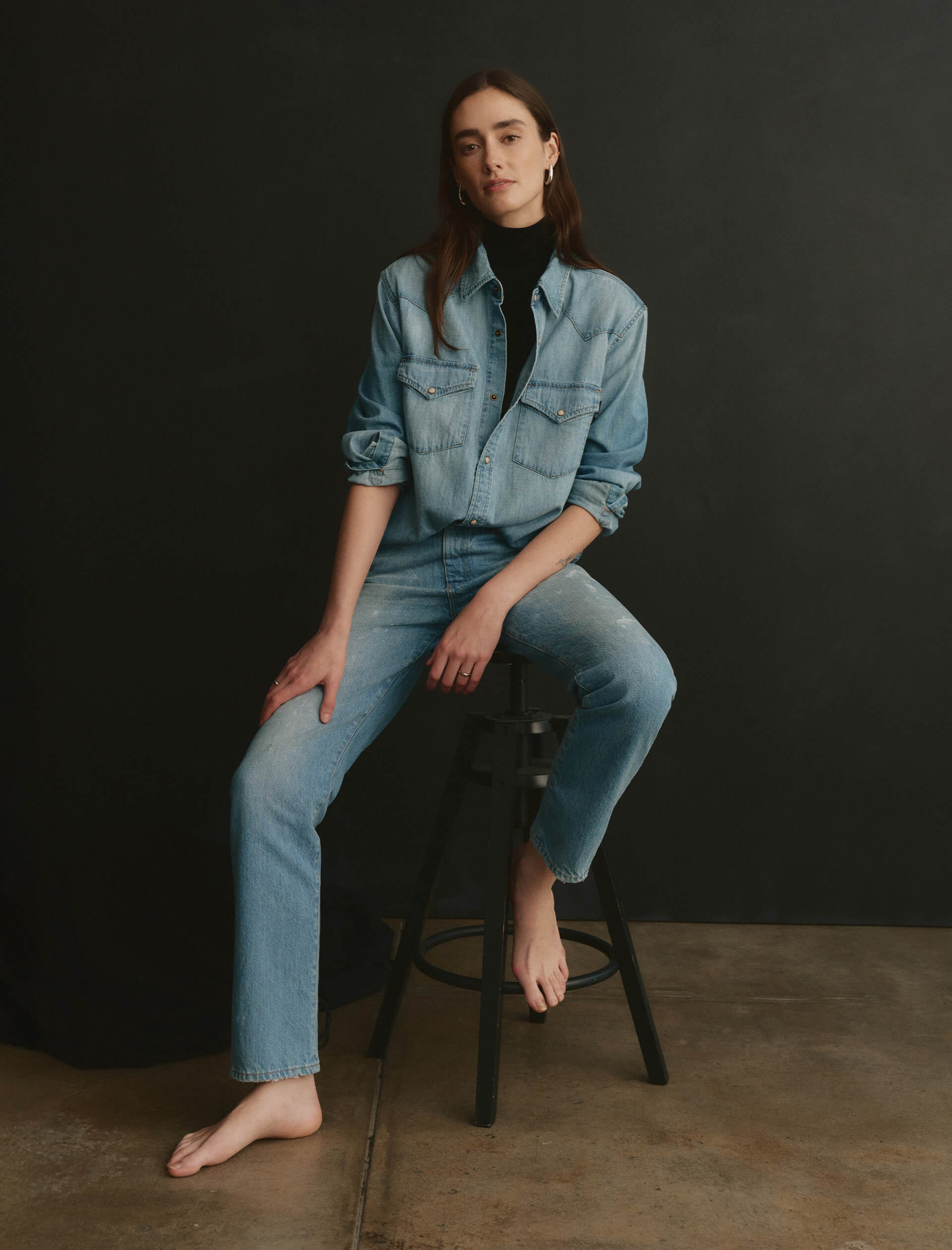 デニム・ジーパン ADRIANO GOLDSCHMIED Women Denim Pants W0015069PARO Grey Women's Denim at AG Jeans Official Store
