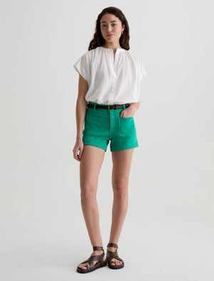 Daisy Short Kelly Green Patch Pocket Short Women Bottom Photo 1