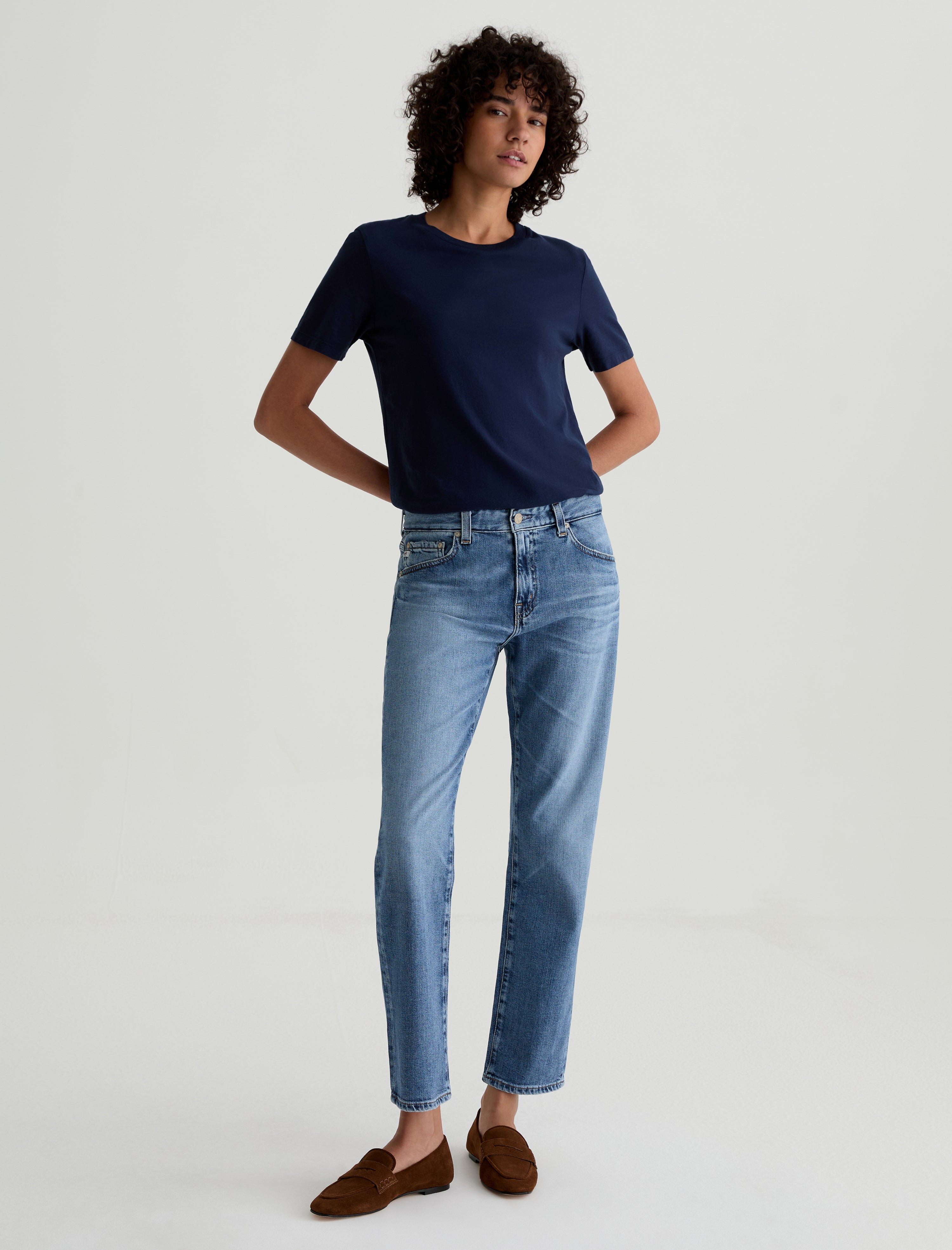 Ex-Boyfriend Slim 16 Years Hudson AG-ed Slouchy Slim Fit Denim Women Bottom Photo 1