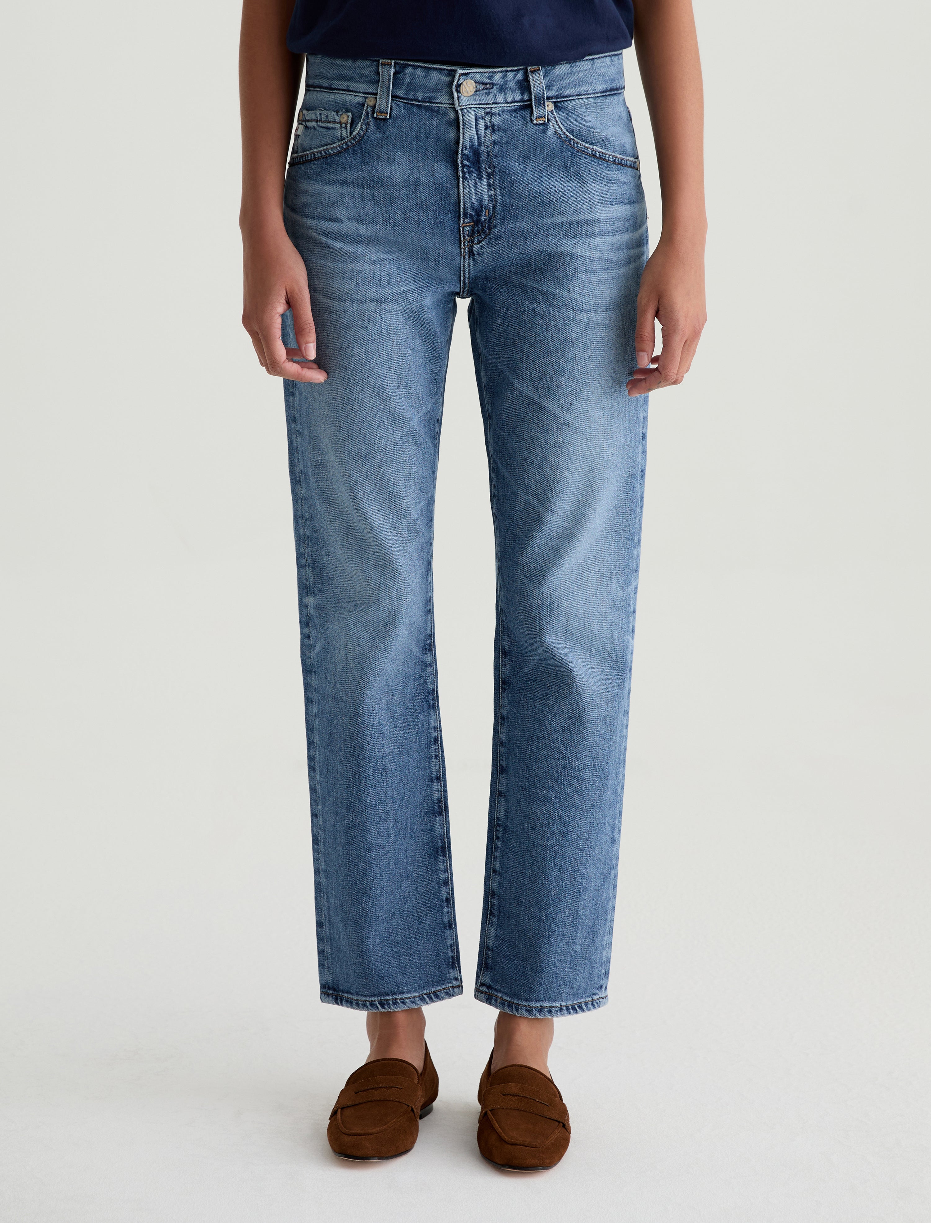 Ex-Boyfriend Slim 16 Years Hudson AG-ed Slouchy Slim Fit Denim Women Bottom Photo 2