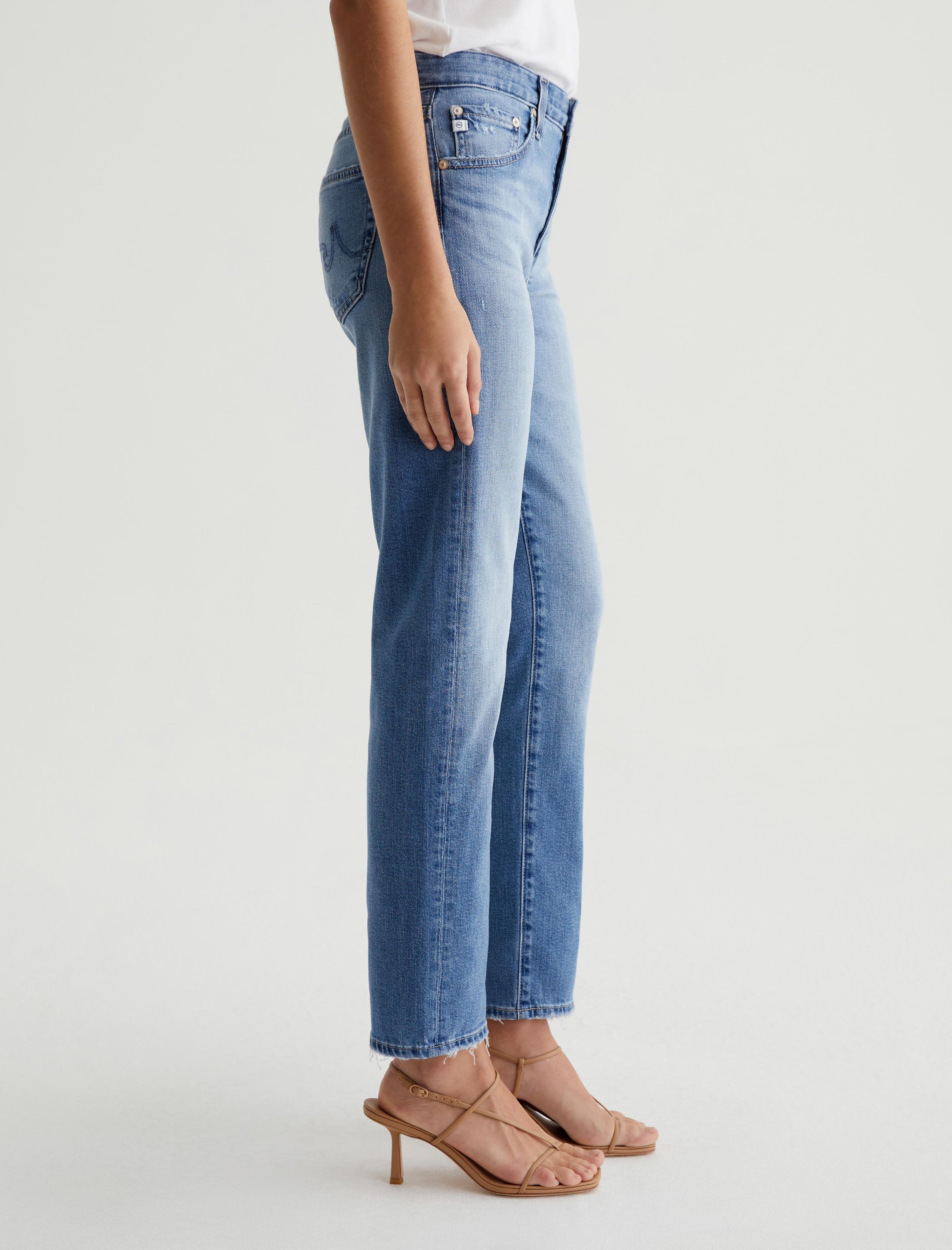 Ex-Boyfriend Slim 19 Years Laguna AG-ed Slouchy Slim Fit Denim Women Bottom Photo 4