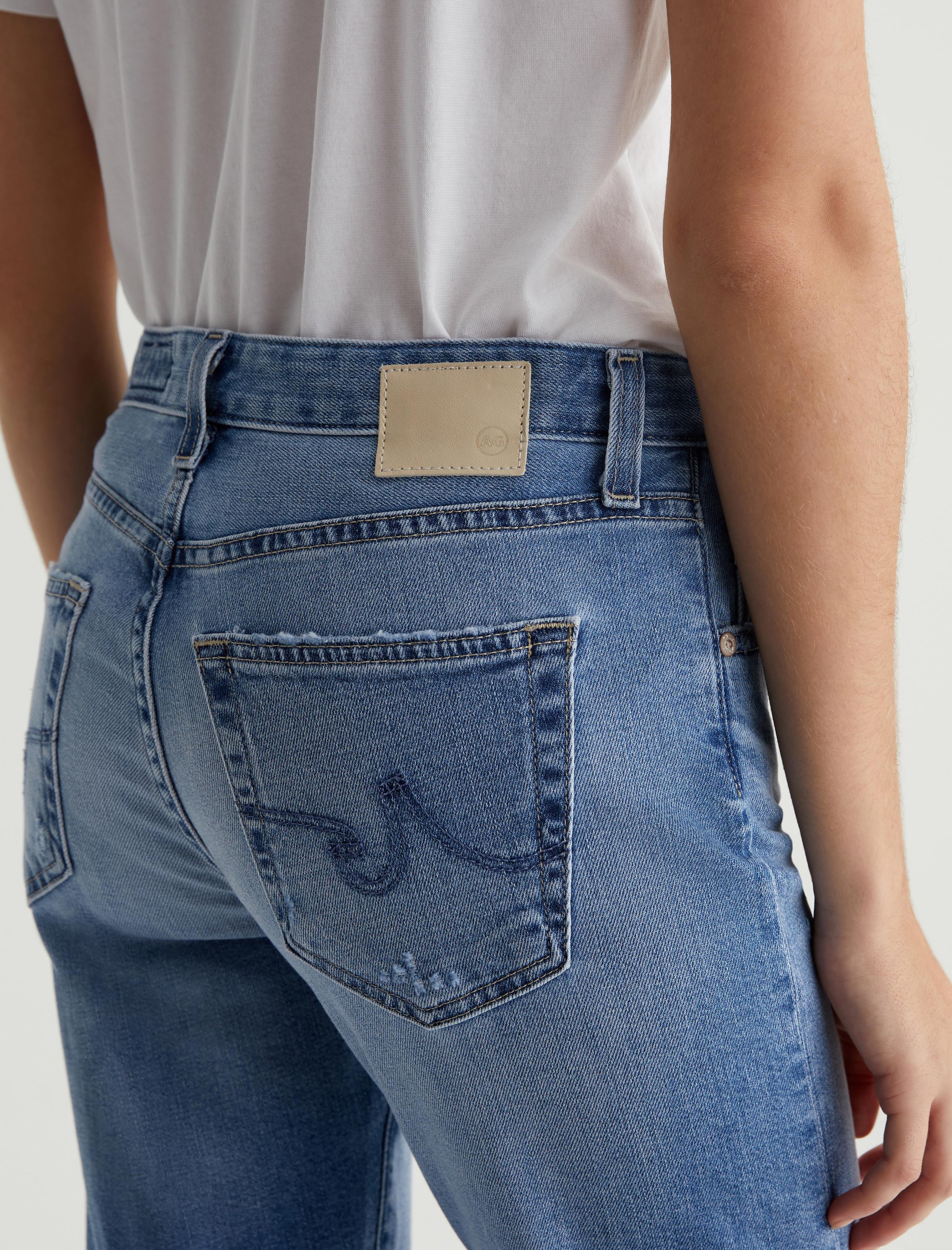 Ex-Boyfriend Slim 19 Years Laguna AG-ed Slouchy Slim Fit Denim Women Bottom Photo 6