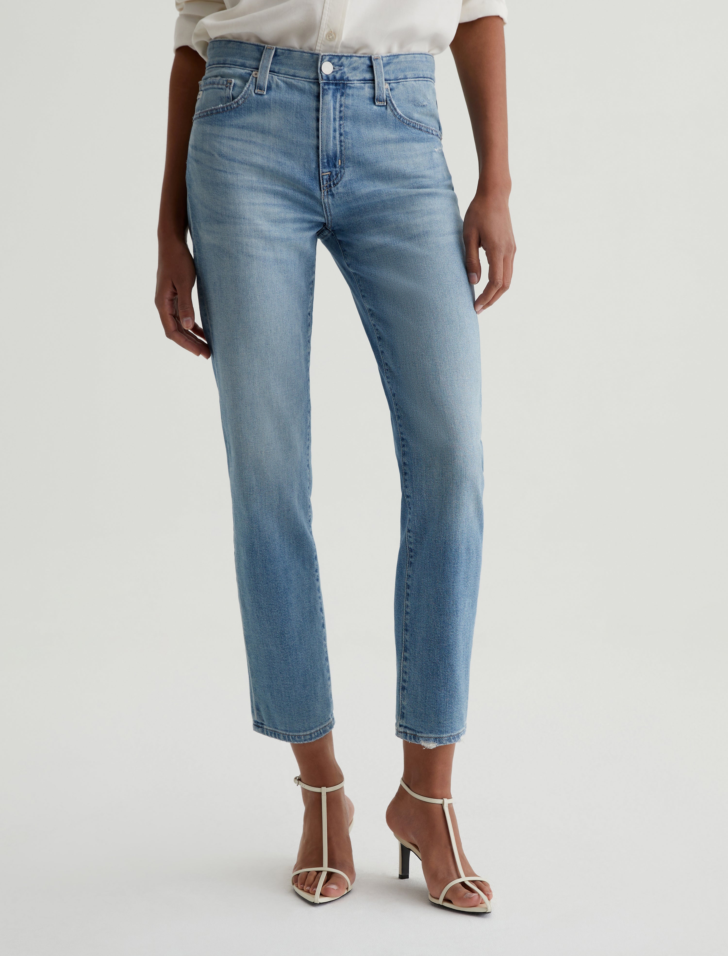 Ex Boyfriend Aries Destructed Slouchy Slim Women Bottom Photo 2