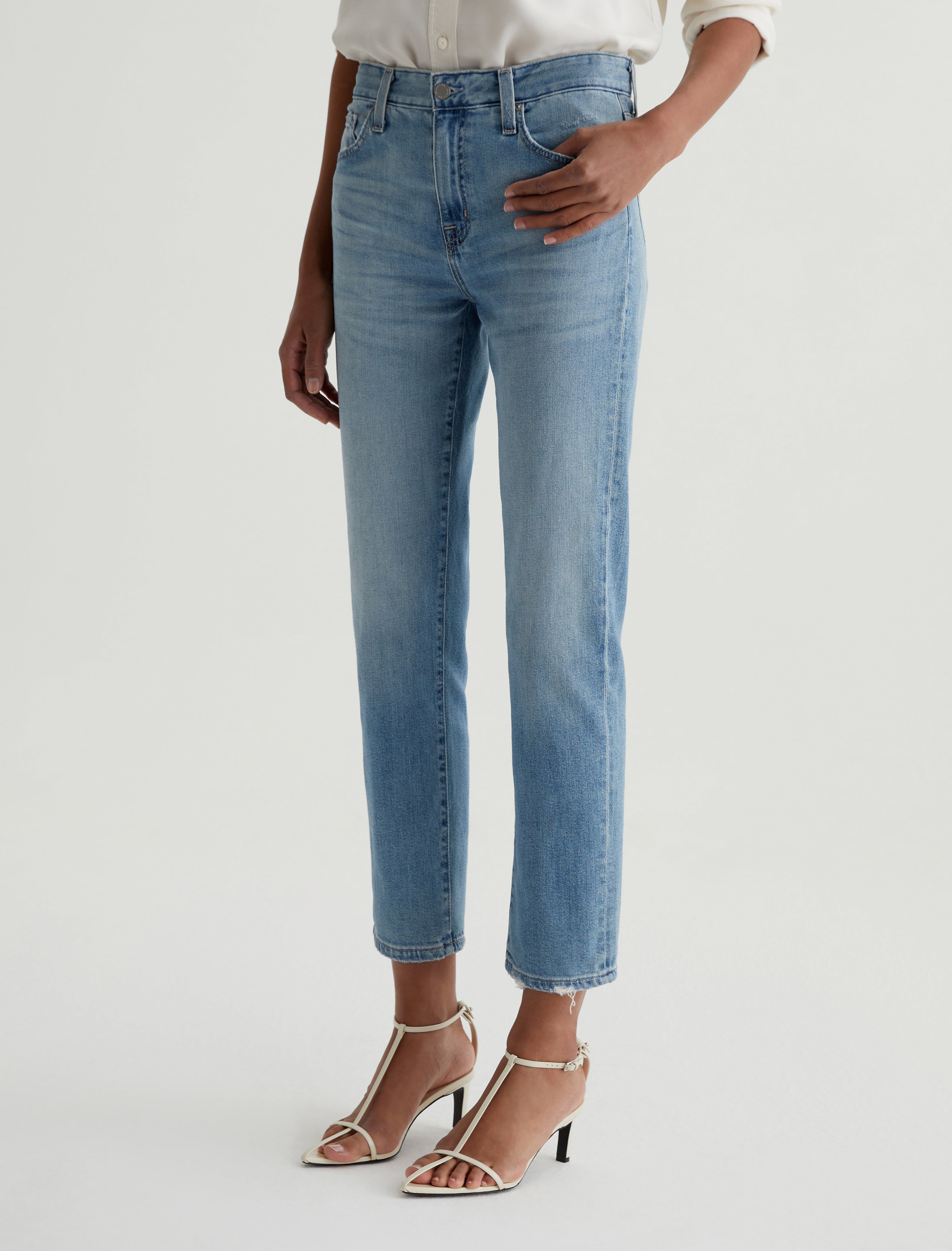Ex Boyfriend Aries Destructed Slouchy Slim Women Bottom Photo 5
