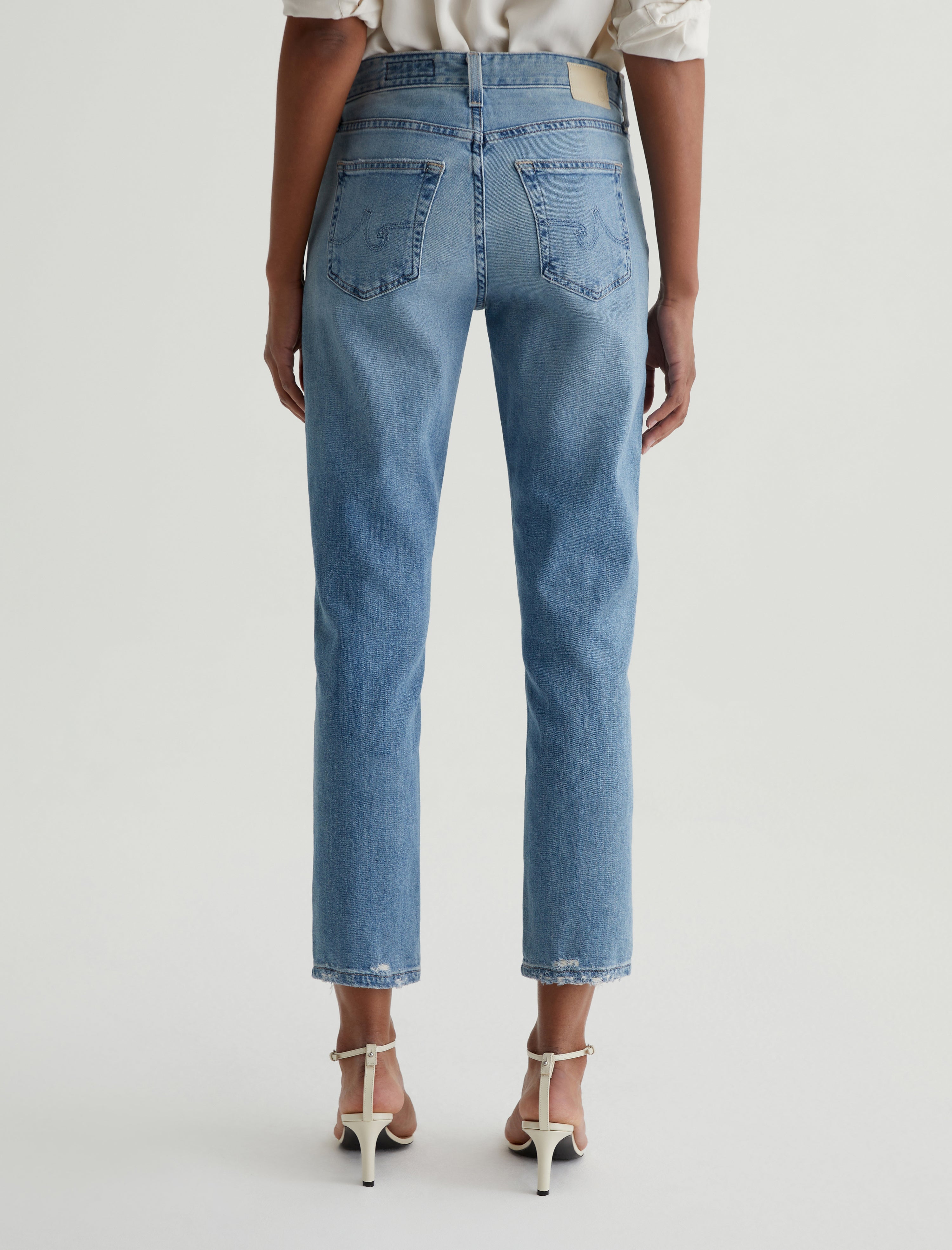 Ex Boyfriend Aries Destructed Slouchy Slim Women Bottom Photo 7