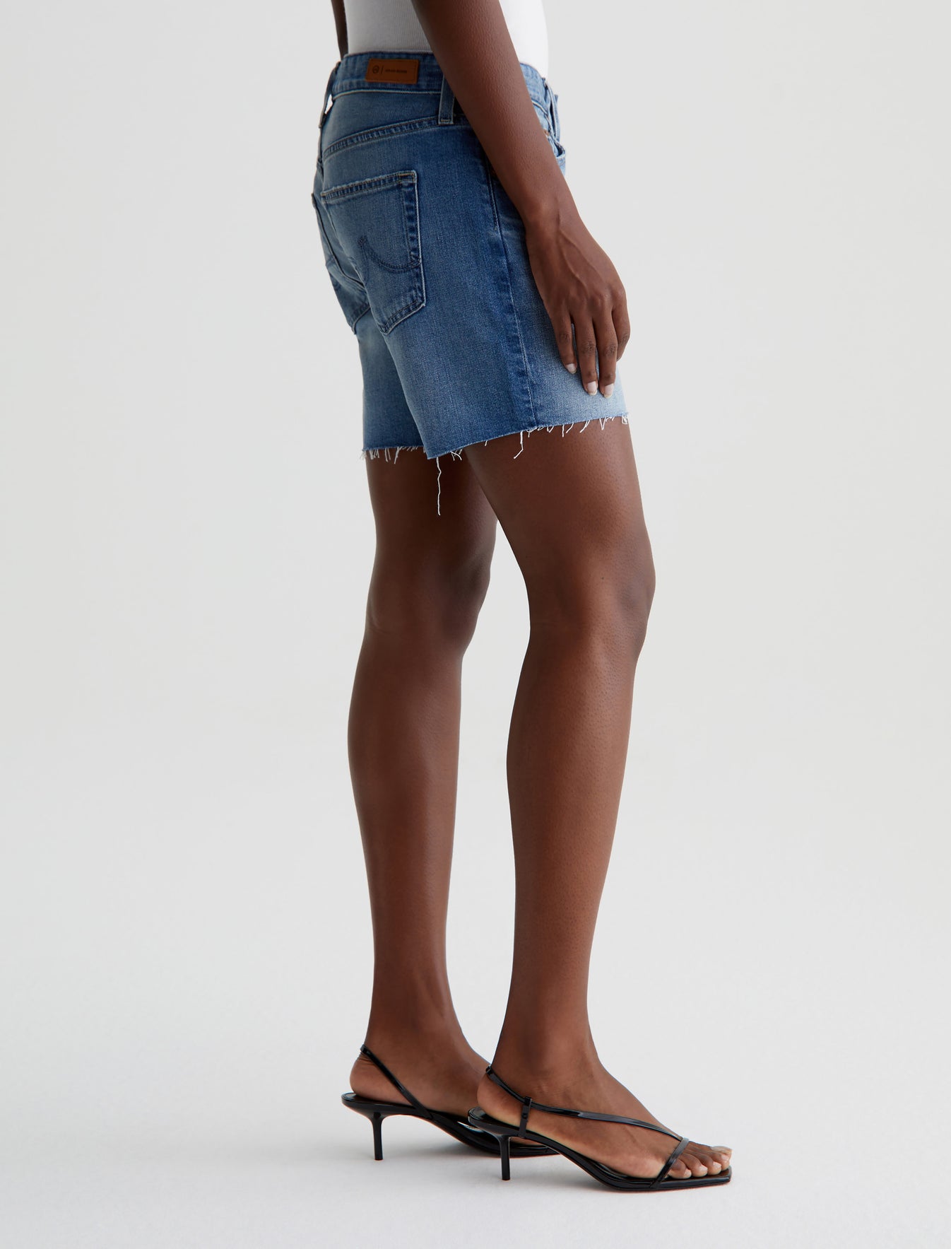 Becke Short 16 Years Soaring AG-ed™ Relaxed Slim Denim Short Women Bottom Photo 4