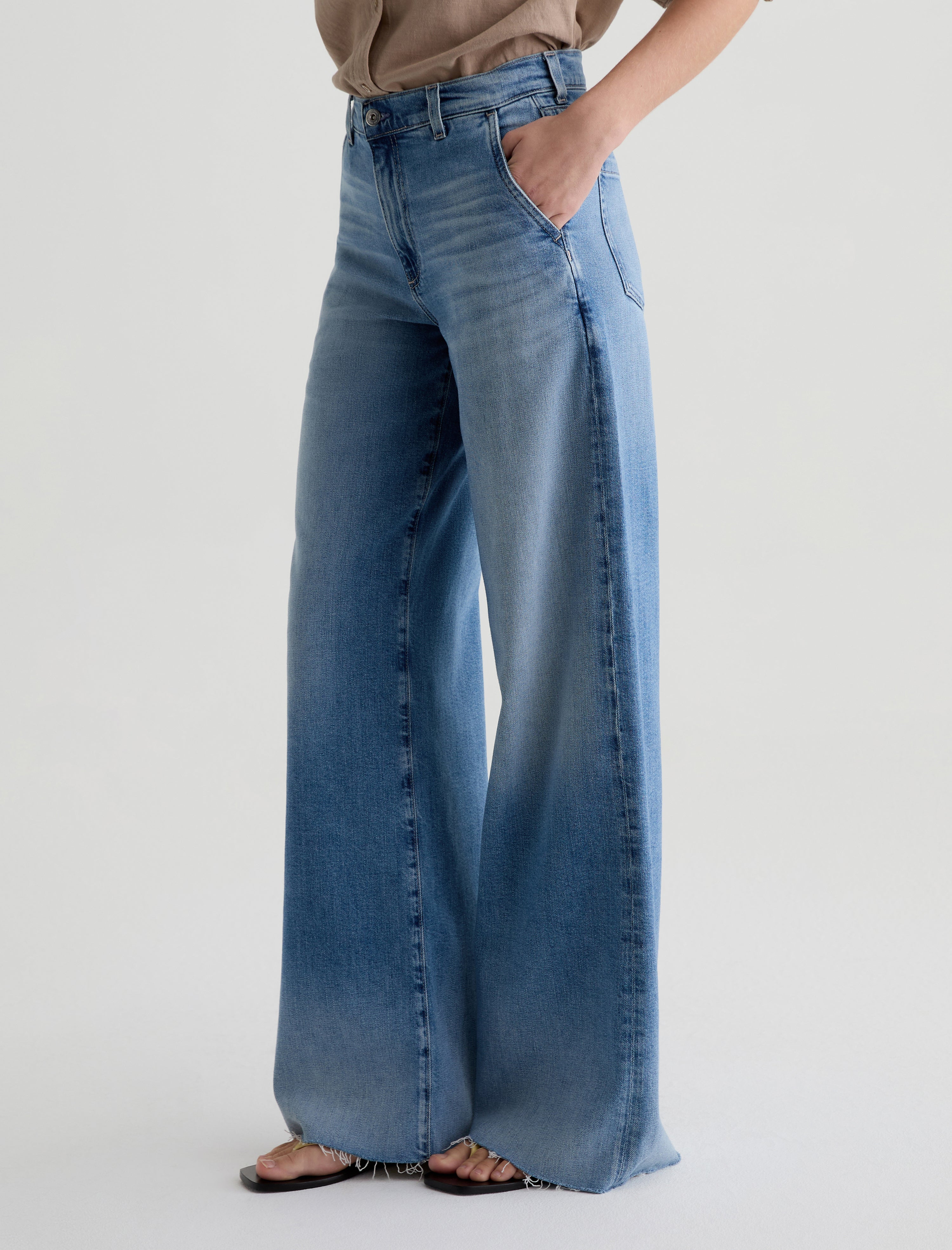 Stella Abyss Low Slung Palazzo Women Bottom Photo 4