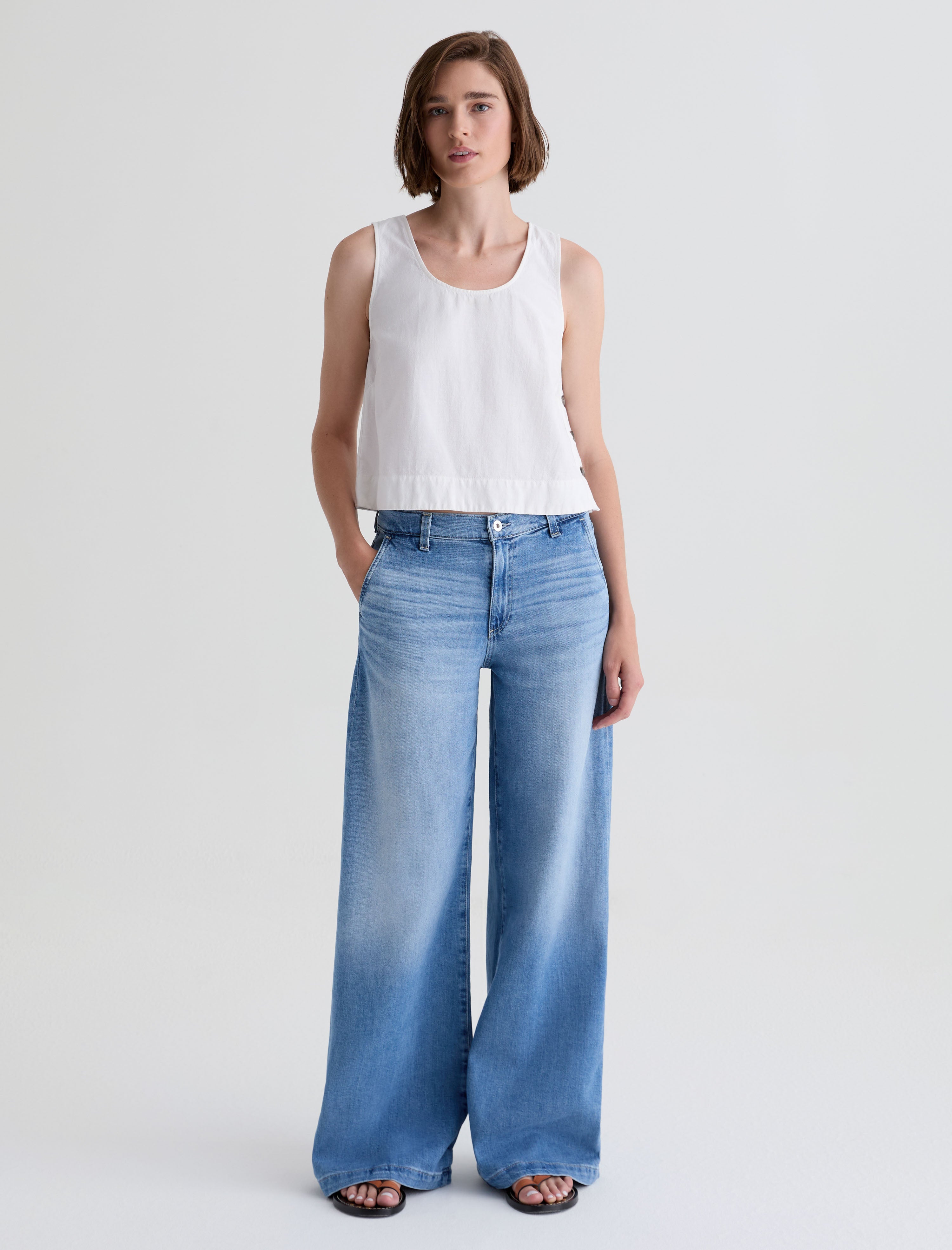Stella Escalate Low Slung Palazzo Women Bottom Photo 1