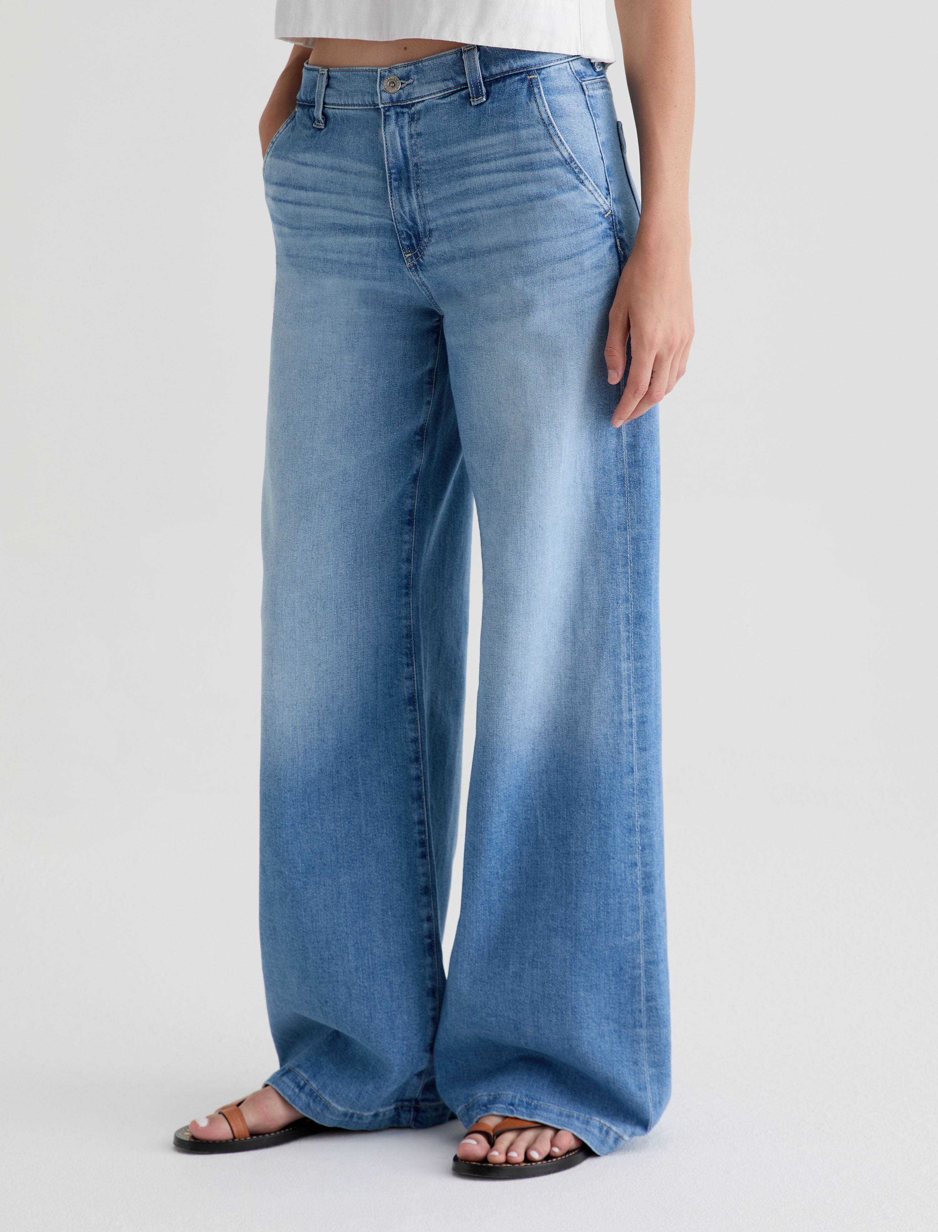 Stella Escalate Low Slung Palazzo Women Bottom Photo 5