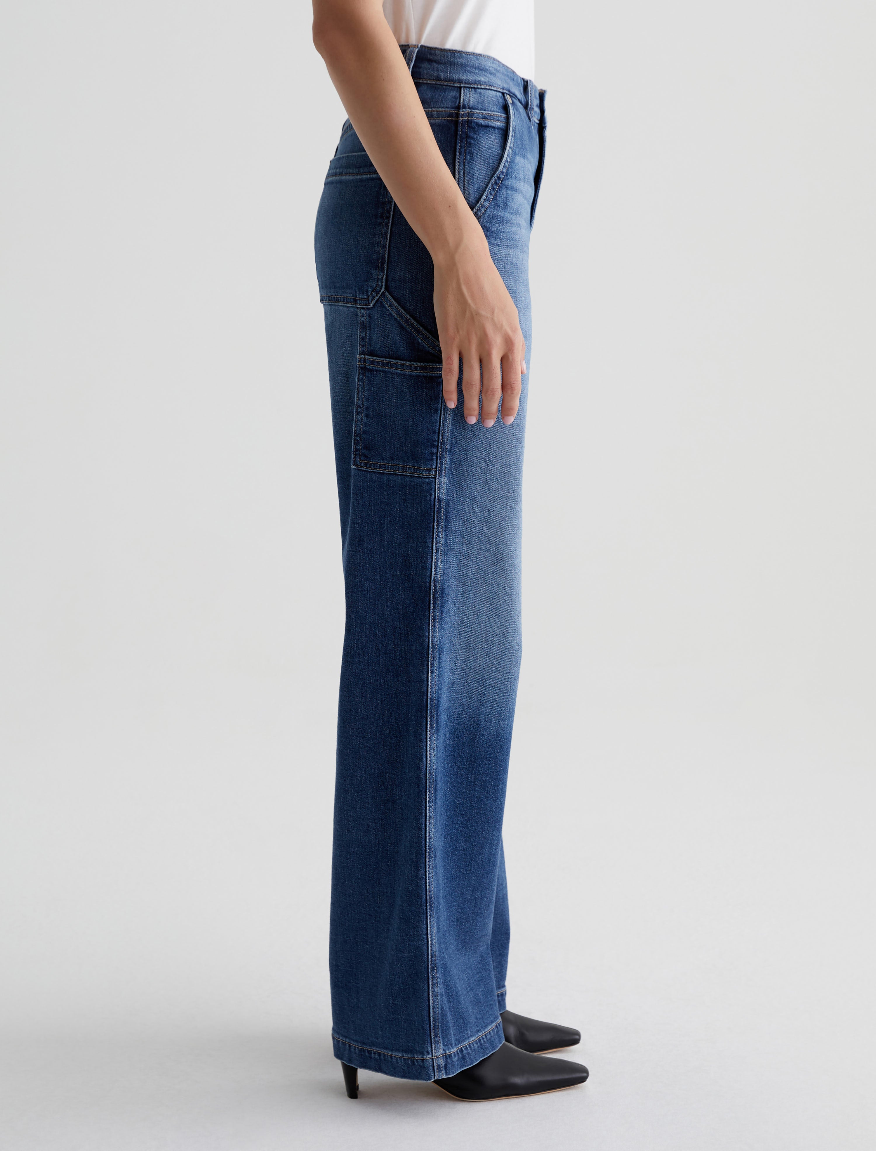 Evangelie Provence Wide Leg Carpenter Women Bottom Photo 4