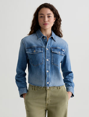 Valleta Jacket Abyss Utility Shirt Jacket Women Top Photo 1