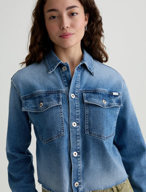 Valleta Jacket Abyss Utility Shirt Jacket Women Top Photo 2