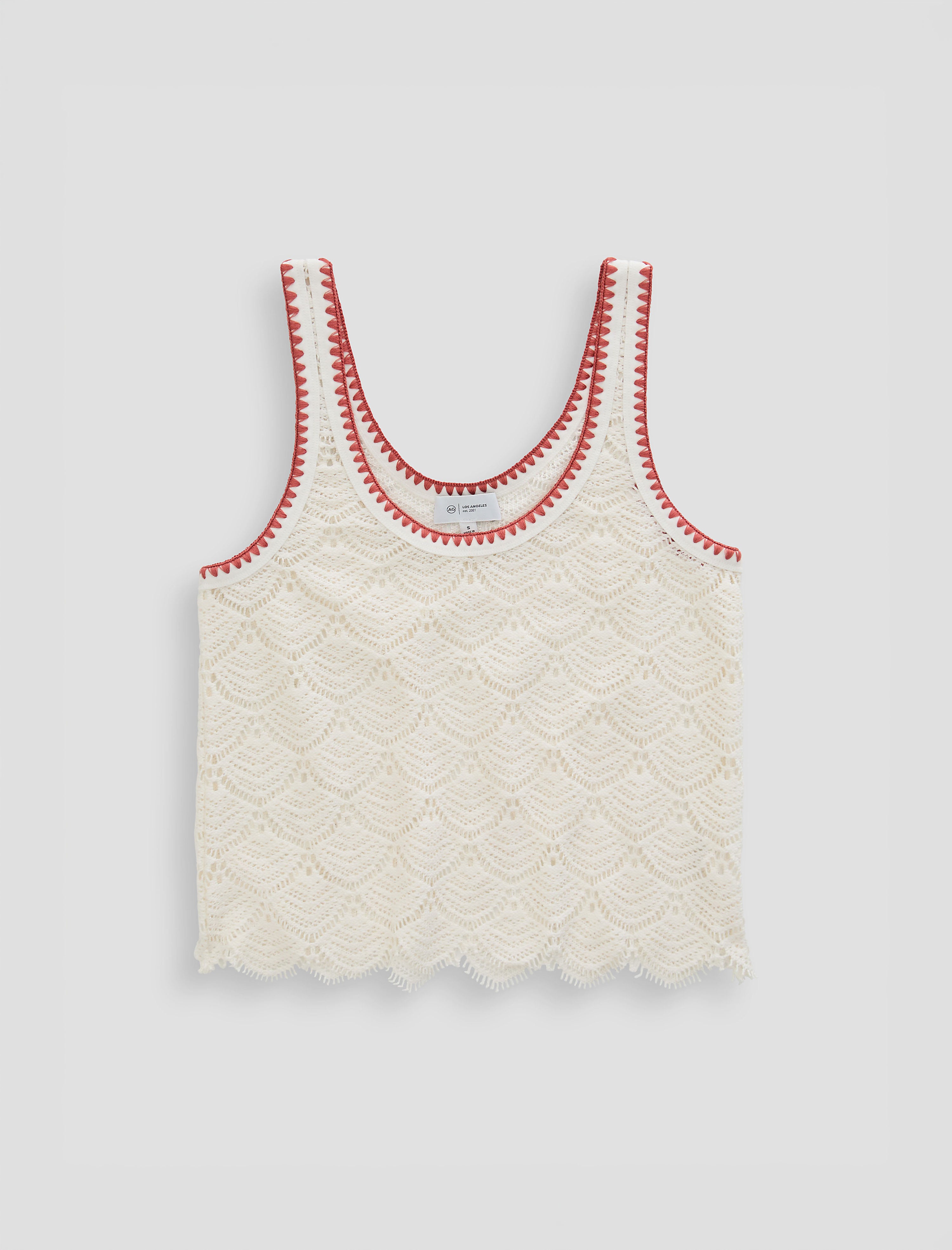 ë BIOTOP Knit tank top 1 Women Bianca Tank Powder at AG Jeans Official Store