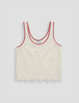 Bianca Powder Scoop Tank Women Top Photo 9