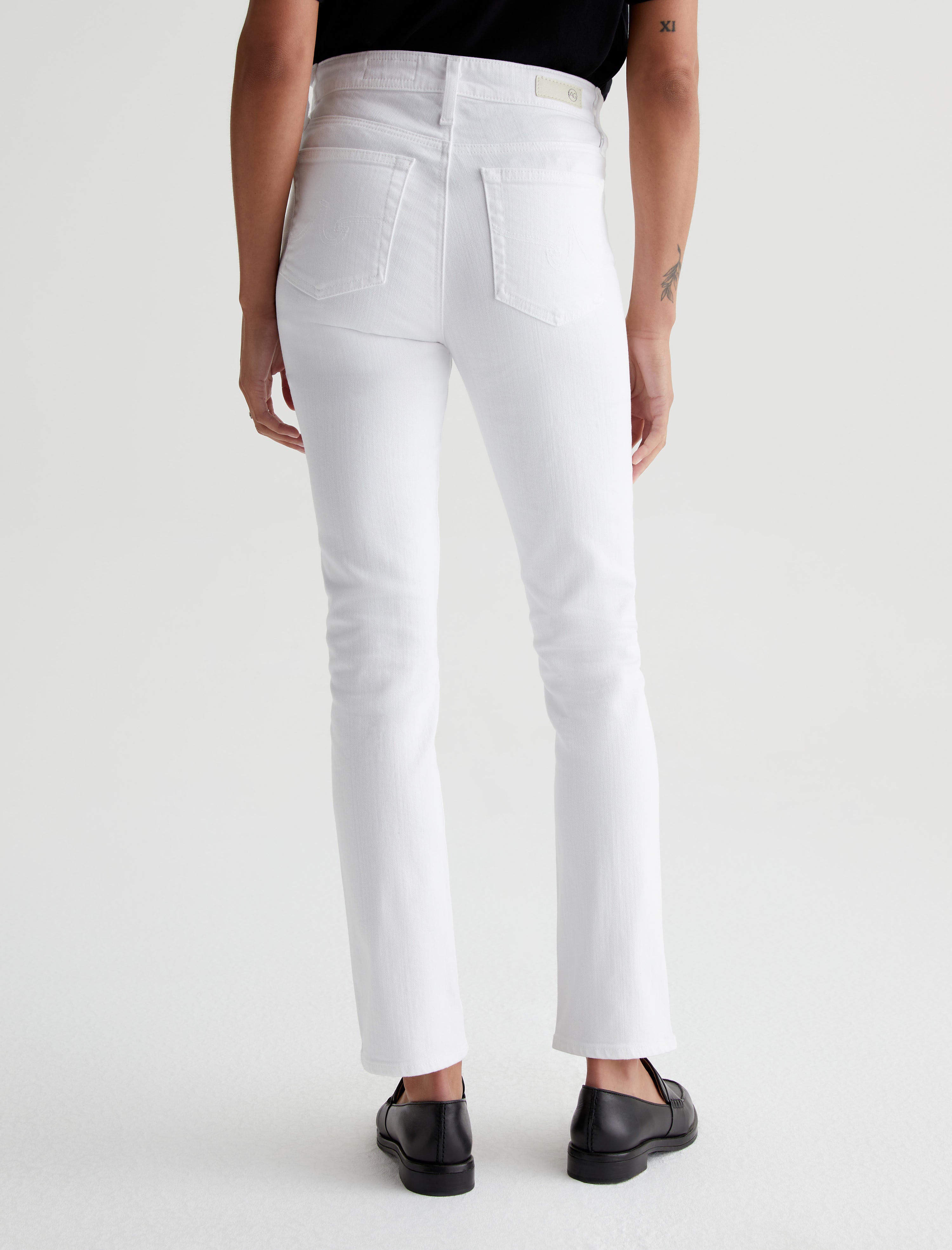 Buy WHITE CASUAL RIPPED MOM-FIT JEANS for Women Online in India