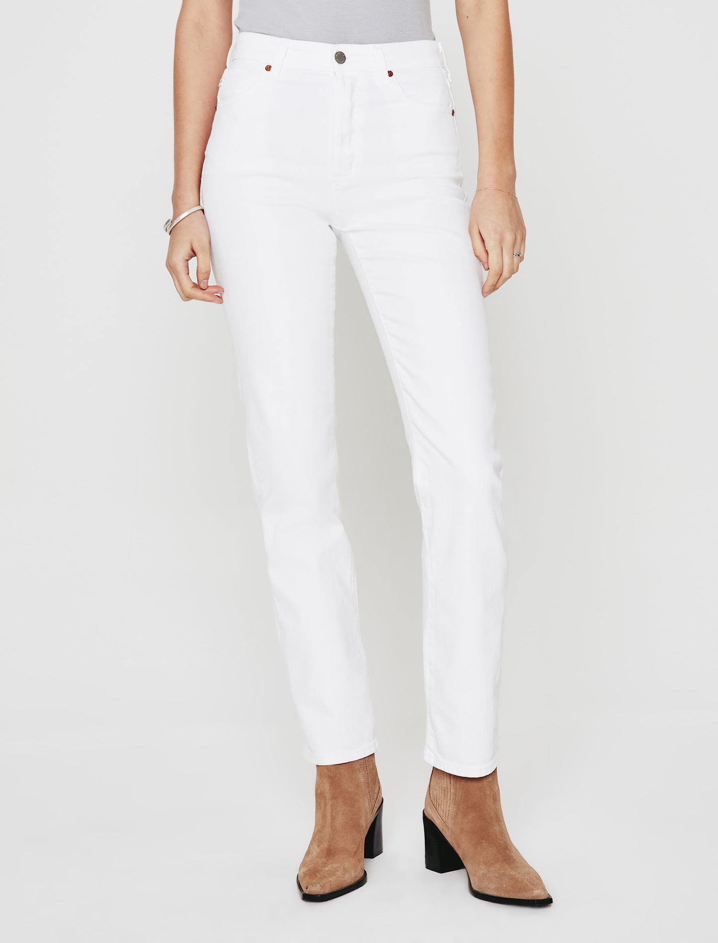 White Straight Pantcigarette White Trousersvintage Formal 