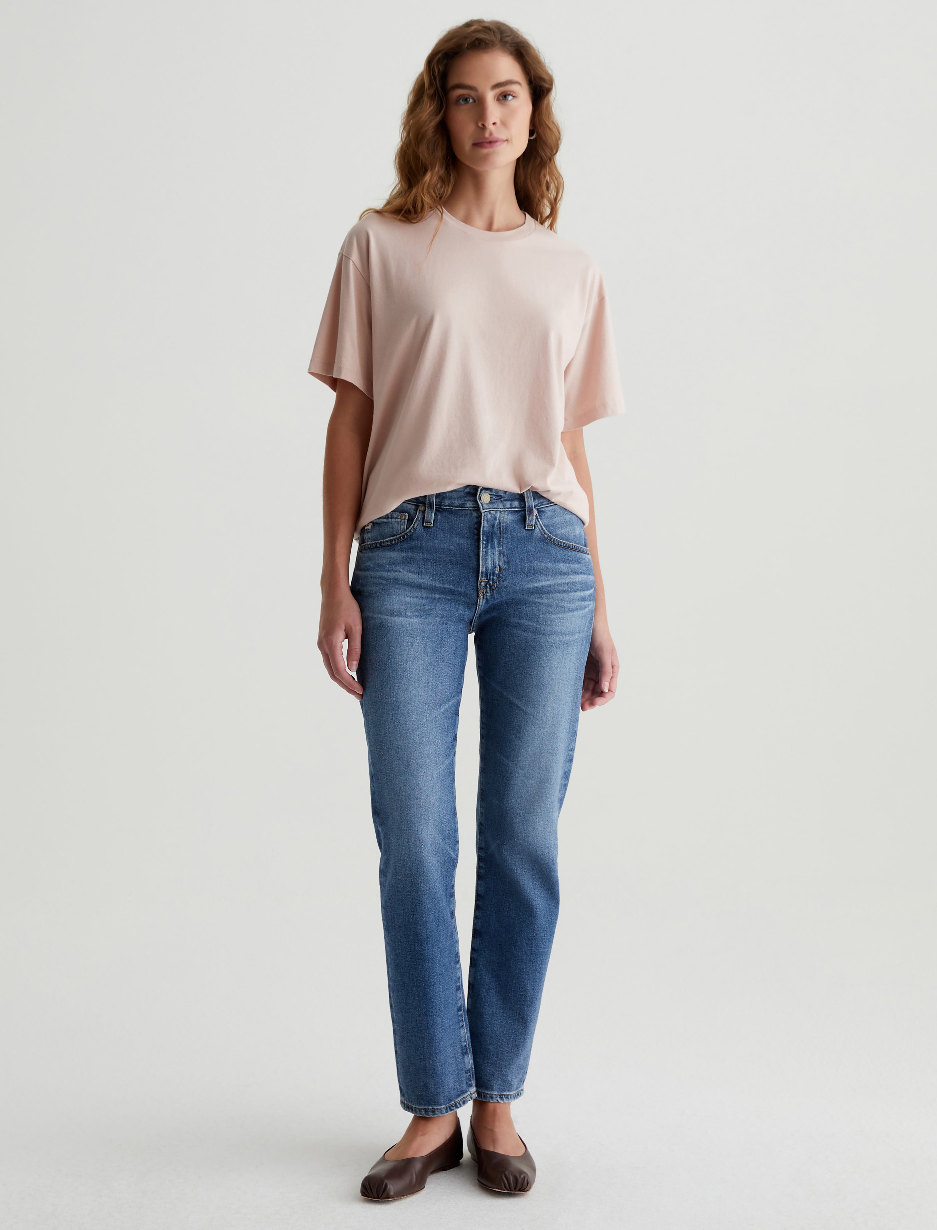 Karter Ex-Boyfriend Vintage Pink Oversized Crew Neck T-Shirt Women Top Photo 4