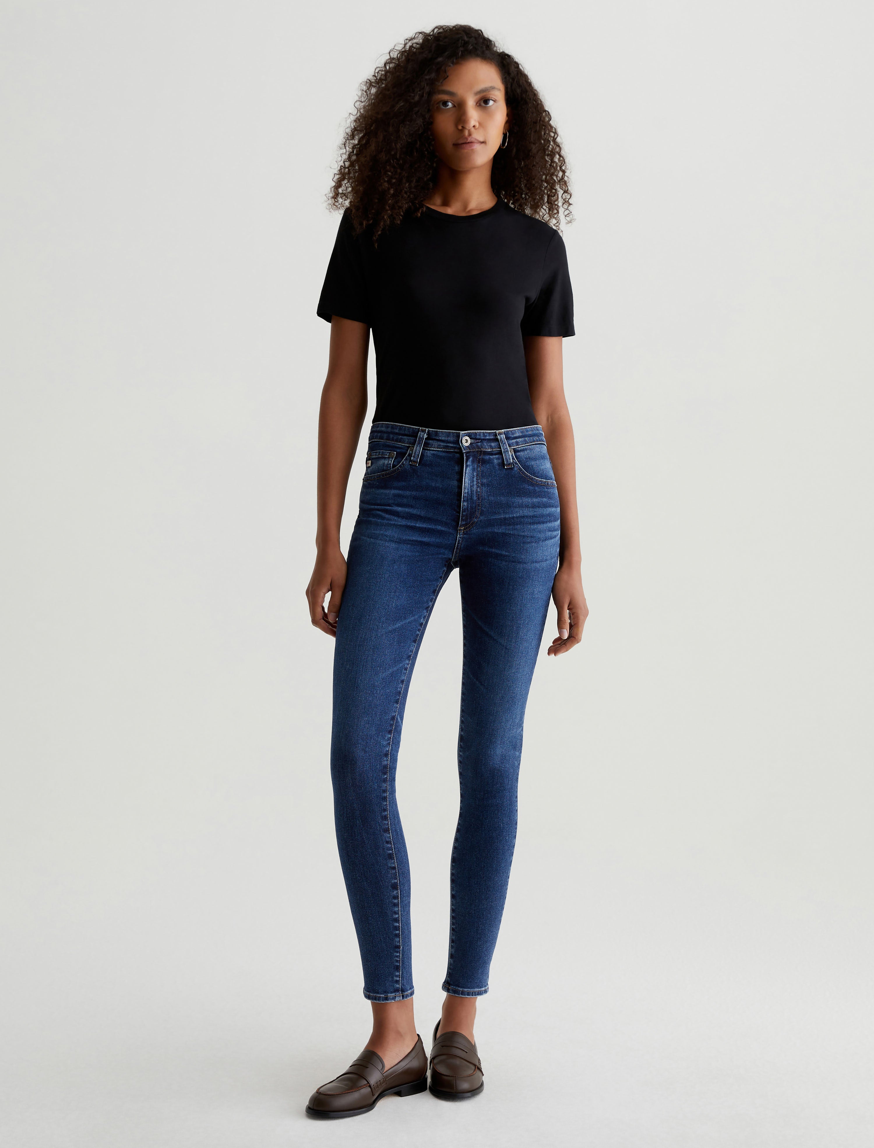 Farrah Vapor Wash Vapor Wash 10 Years Zurich High-Rise Skinny Women Bottom Photo 1