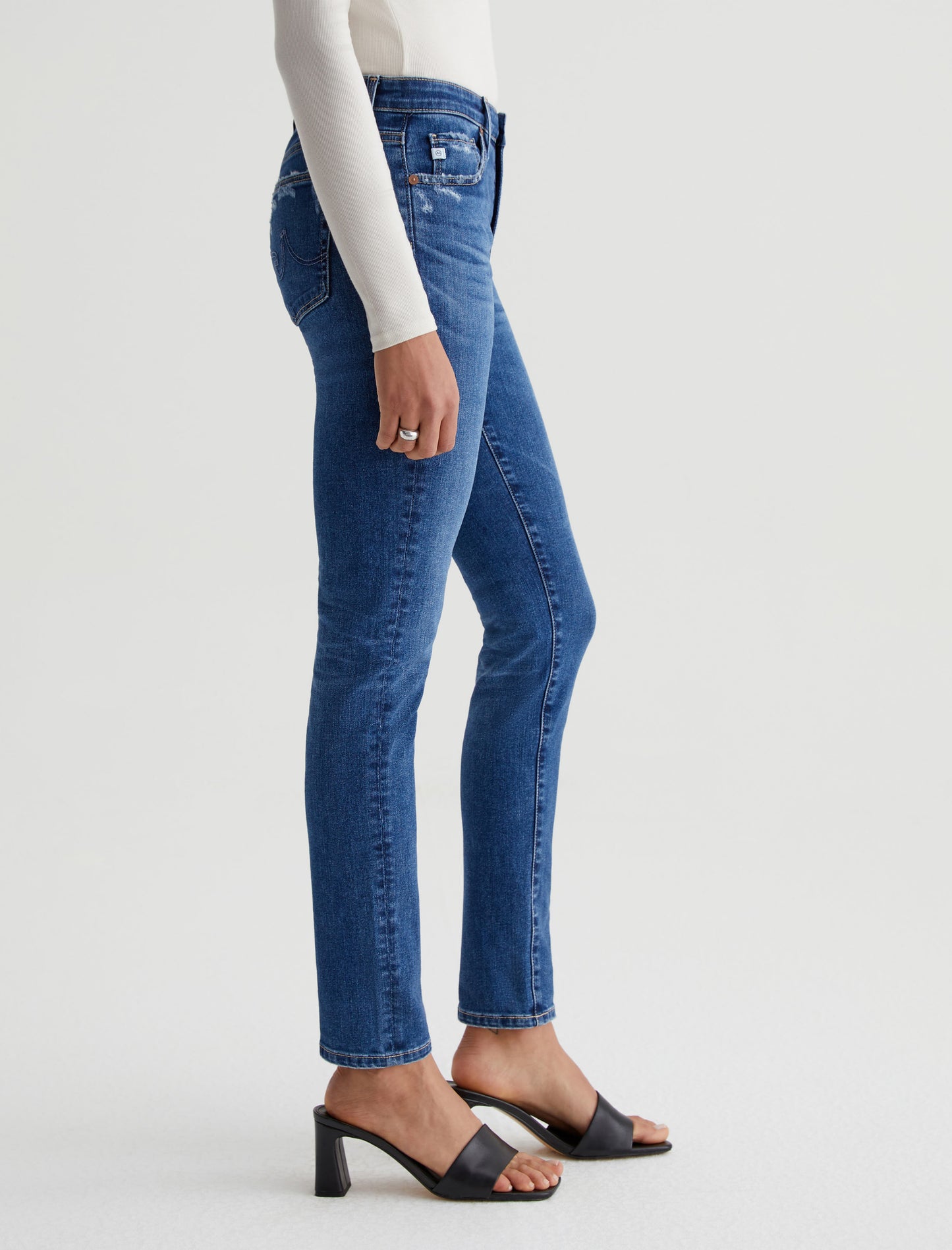 Clove Workwear Moonwash Frost Relaxed Vintage Straight Womens Bottom Photo 4
