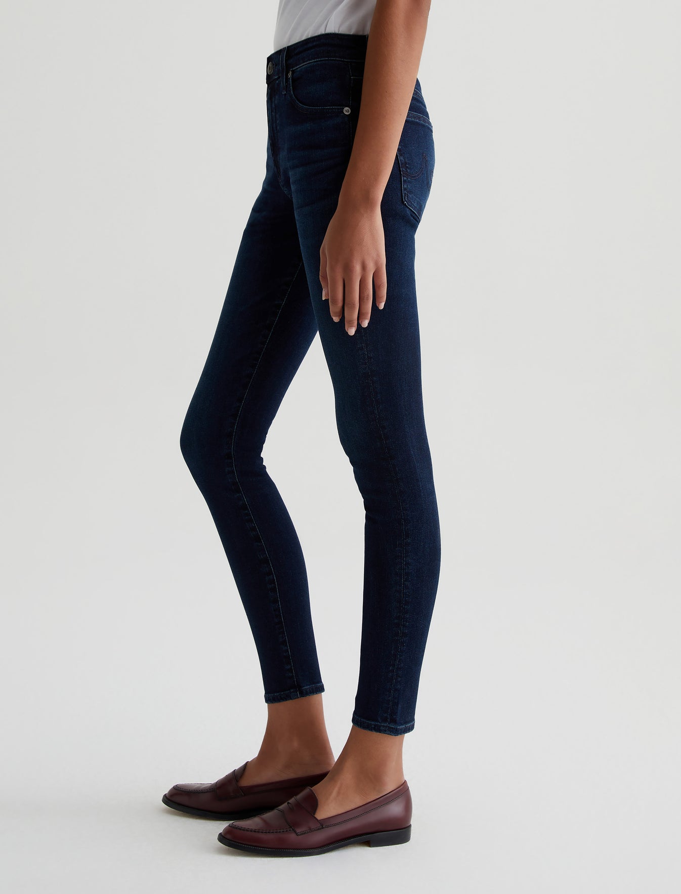 Womens Farrah Skinny Ankle Vapor Wash VP Soho at AG Jeans Official Store