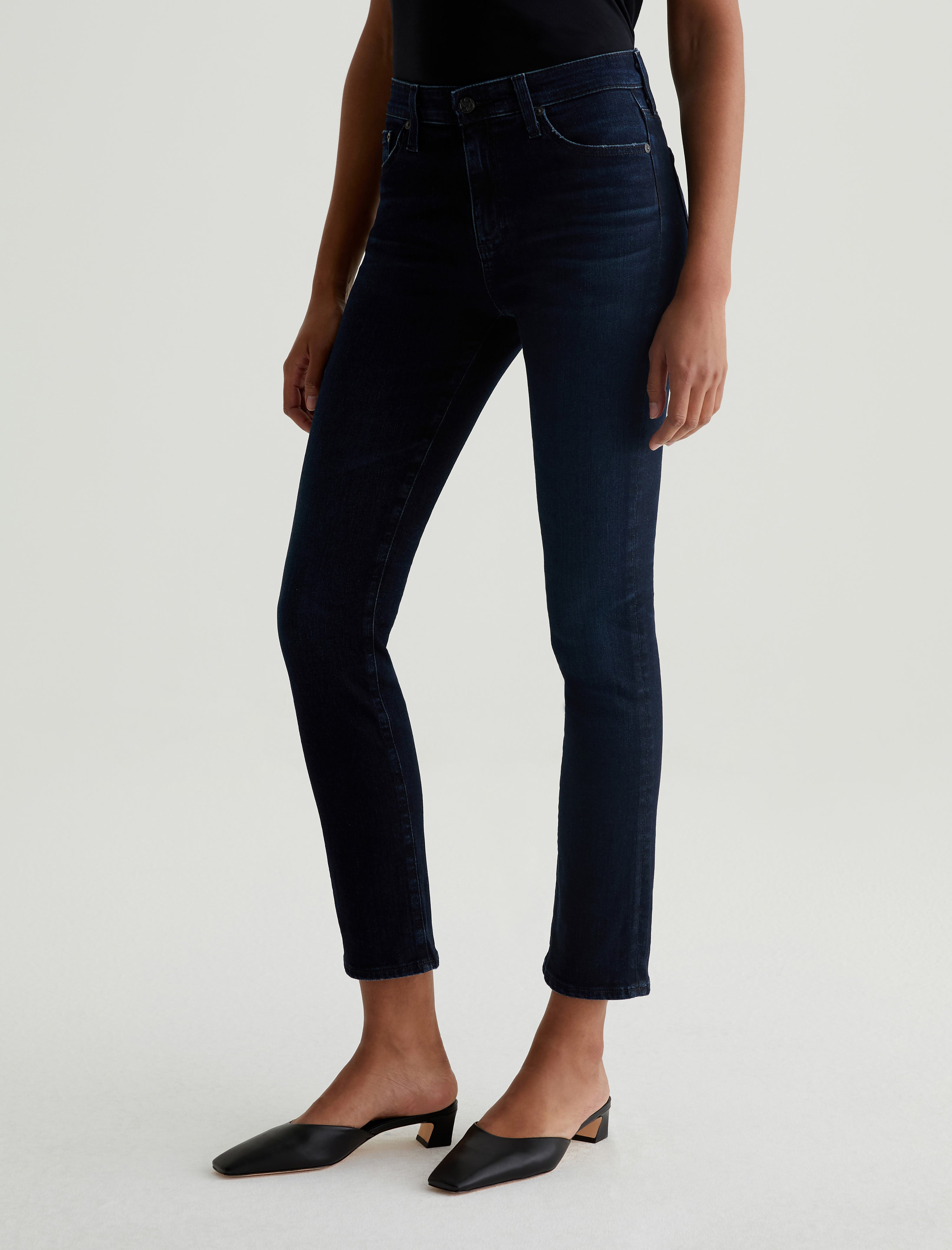 Women's Perfect Fit Pants, Denim Straight-Leg Fleece-Backed | Pants at  L.L.Bean