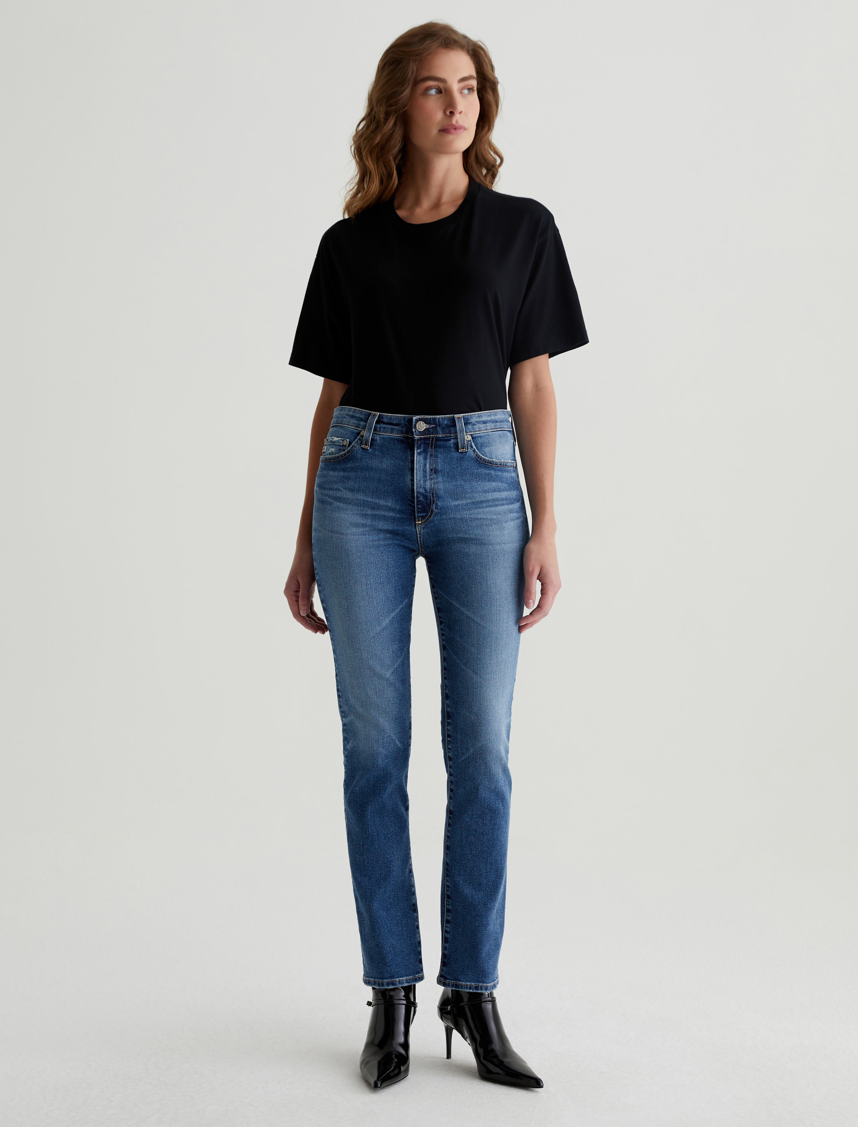 Mari 14 Years Charisma AG-ed™ Mid-Rise Slim Straight Denim Women Bottom Photo 1