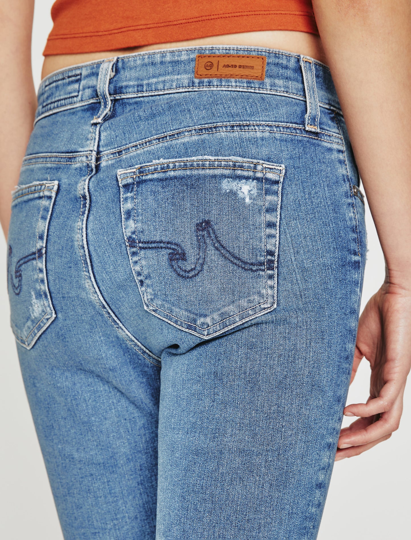 Mari Crop 12 Years Rural High-Rise Slim Straight Crop Women Bottom Photo 7