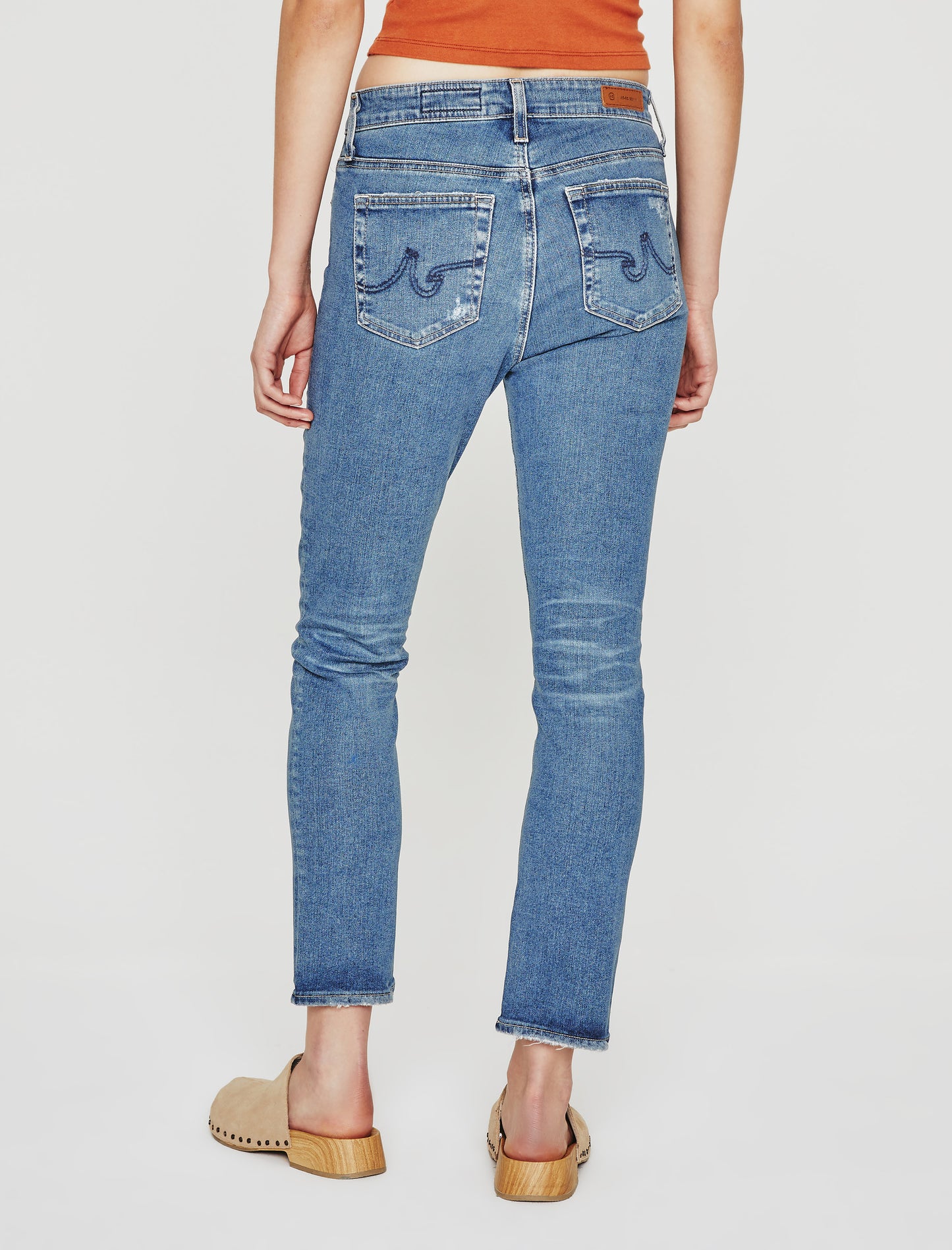 Mari Crop 12 Years Rural High-Rise Slim Straight Crop Women Bottom Photo 8