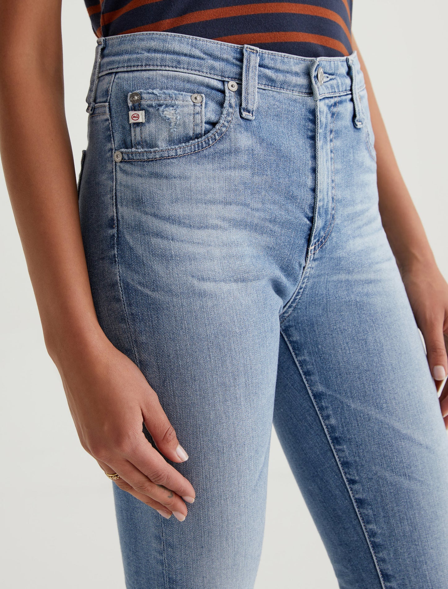 Farrah 12 Years Magnetic High-Rise Skinny Womens Bottom Photo 3