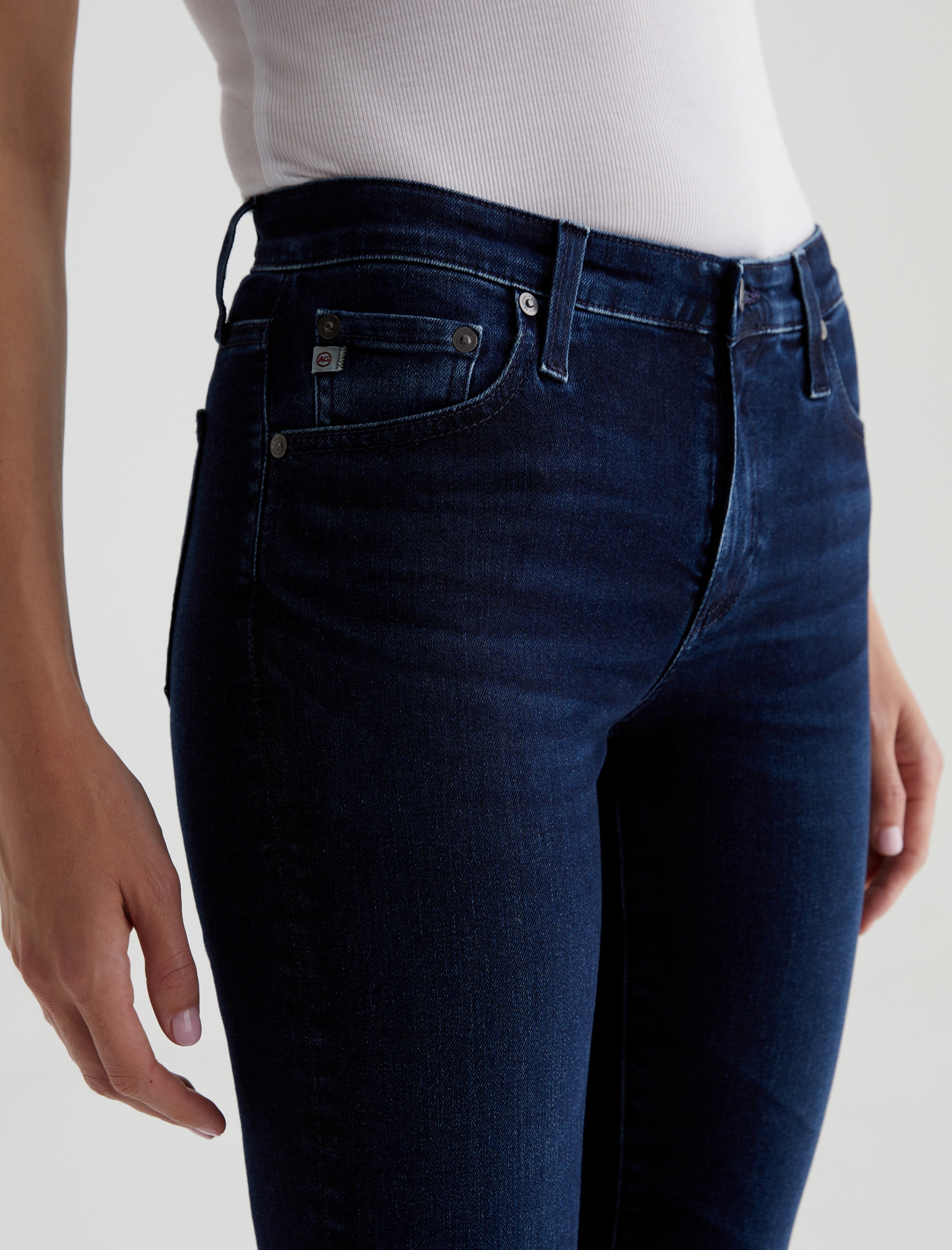 AG Women s Angel Low Rise Bootcut Jeans in 3 Years Berlin Blue Size 27 Years Berlin