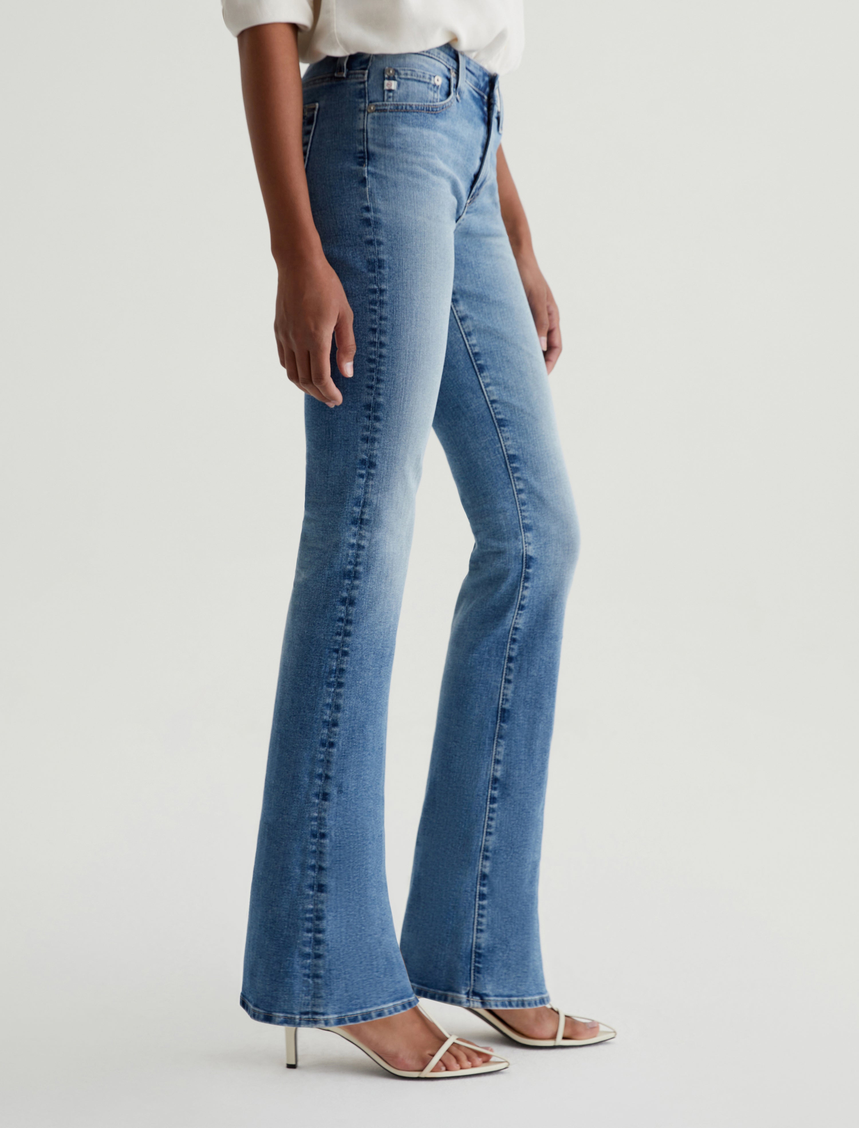 Angel 18 Years Dream AG ed ™ Low Rise Bootcut Denim Women Bottom Photo 4