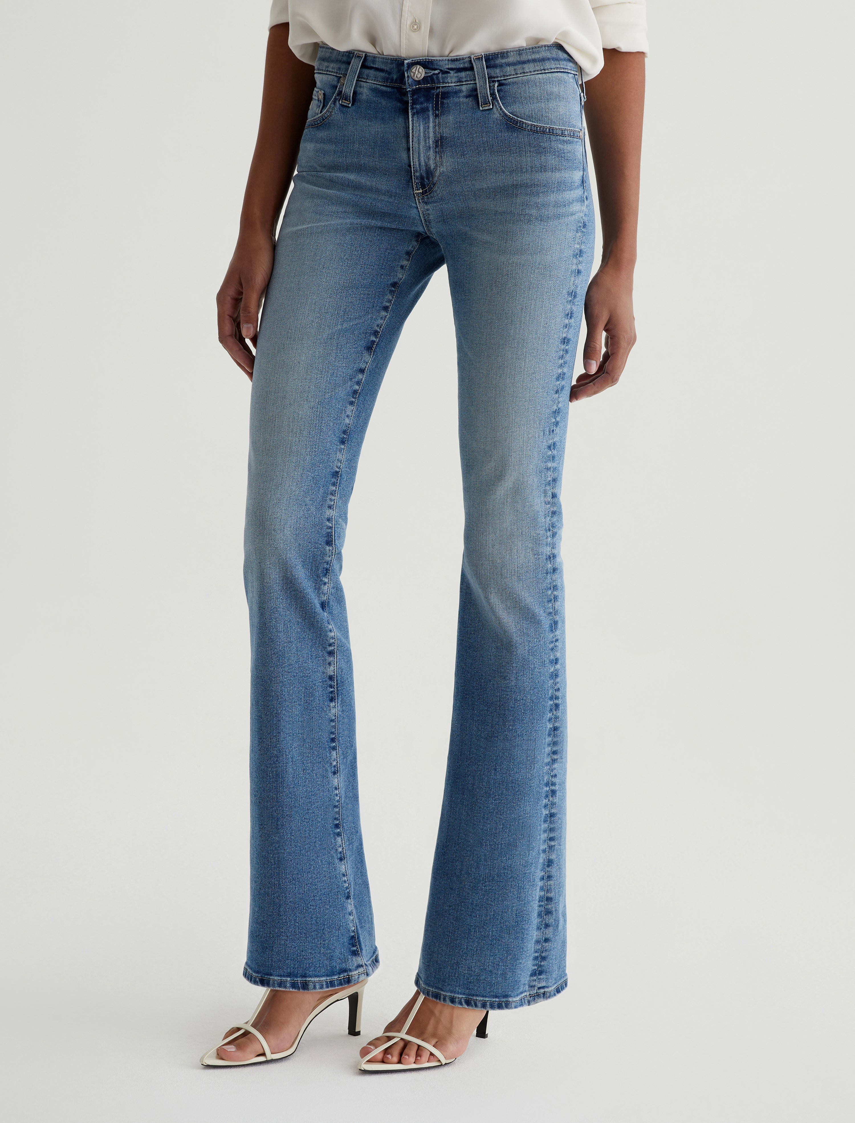 Angel 18 Years Dream AG ed ™ Low Rise Bootcut Denim Women Bottom Photo 5