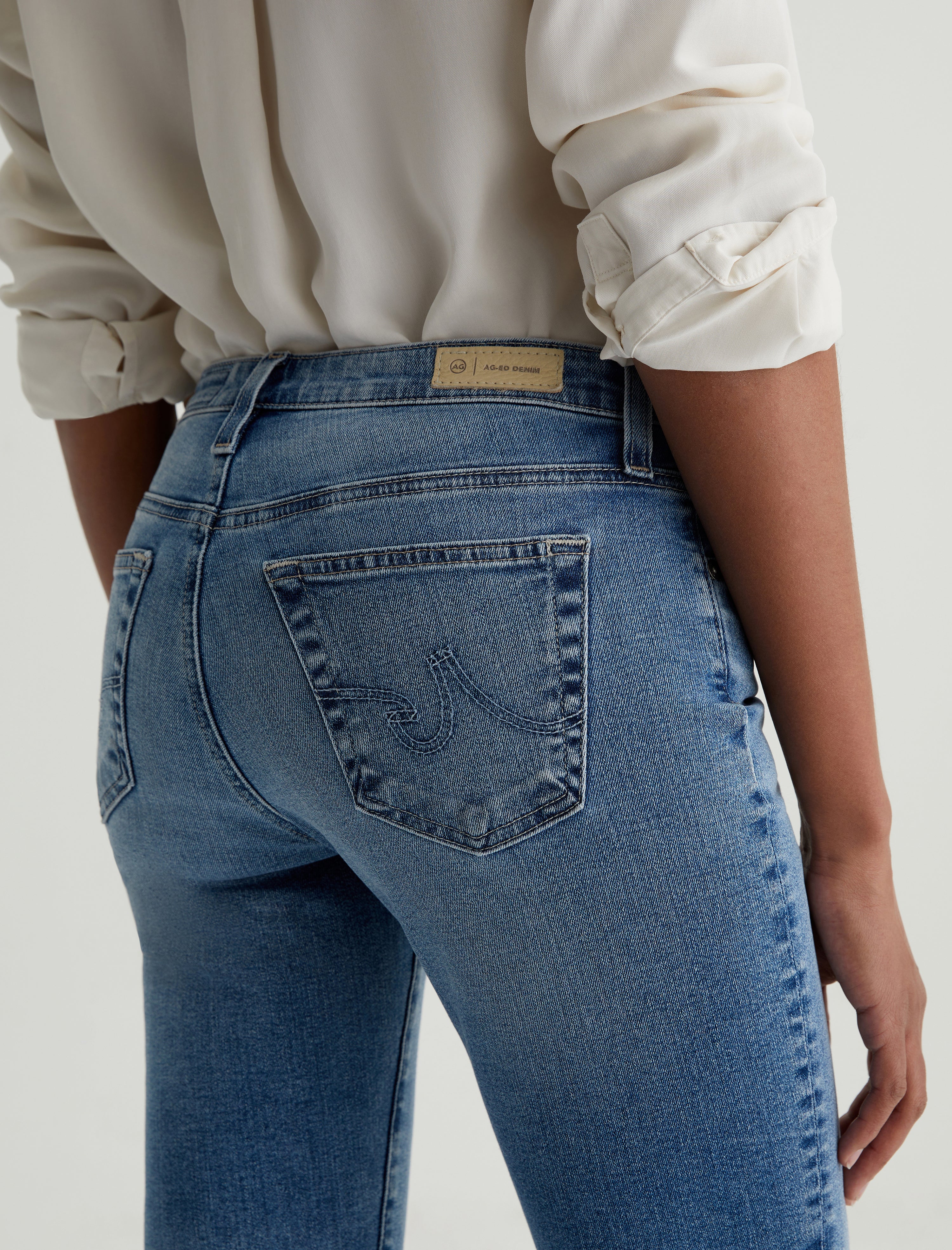 Angel 18 Years Dream AG ed ™ Low Rise Bootcut Denim Women Bottom Photo 6
