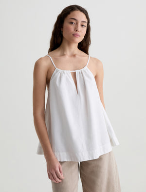 Ivy Tank White Swing Tank Women Top Photo 1
