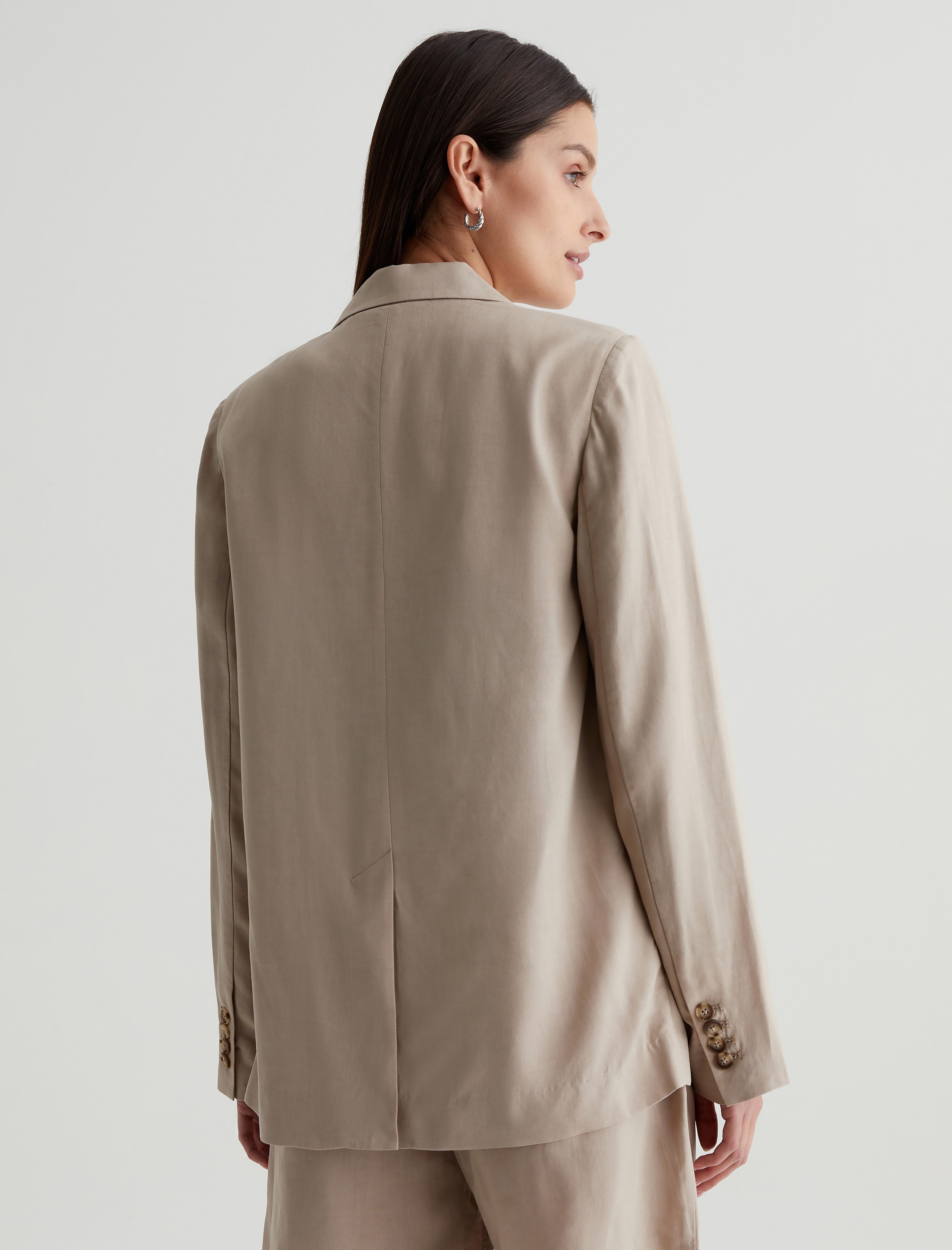 Women Maren Blazer Flax Photo 6