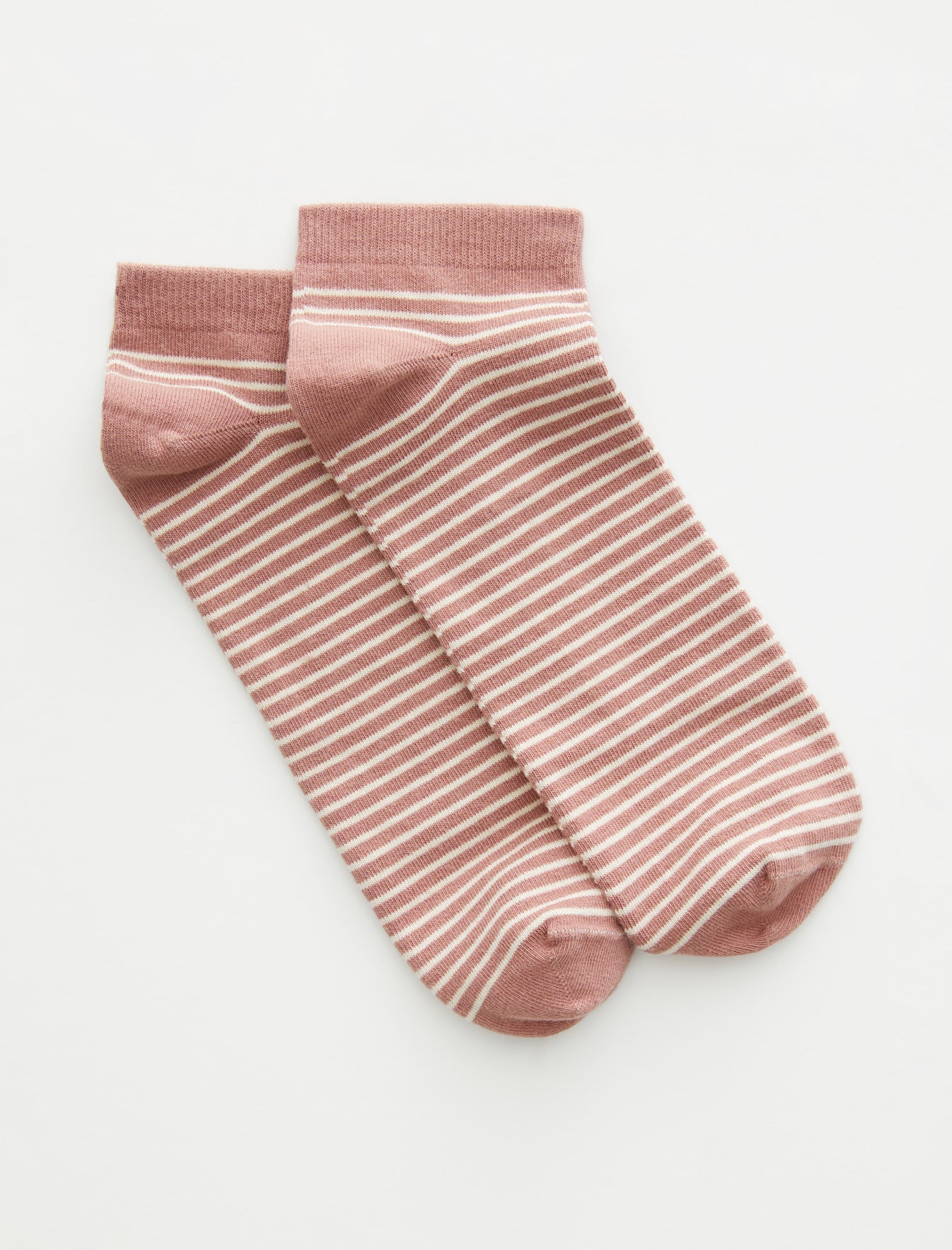 Ankle Sock 1 Stripe Industrial Mauve Multi Unisex Accsry Photo 1