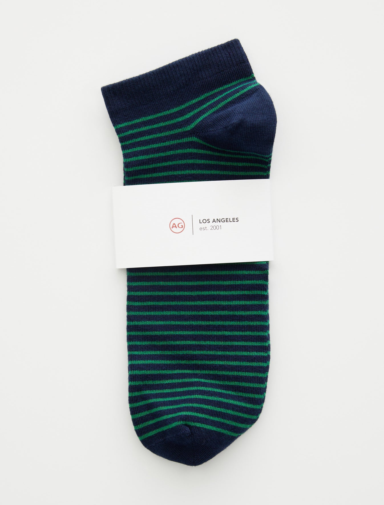 Ankle Sock 1 Stripe Irish Green Multi Unisex Accsry Photo 2