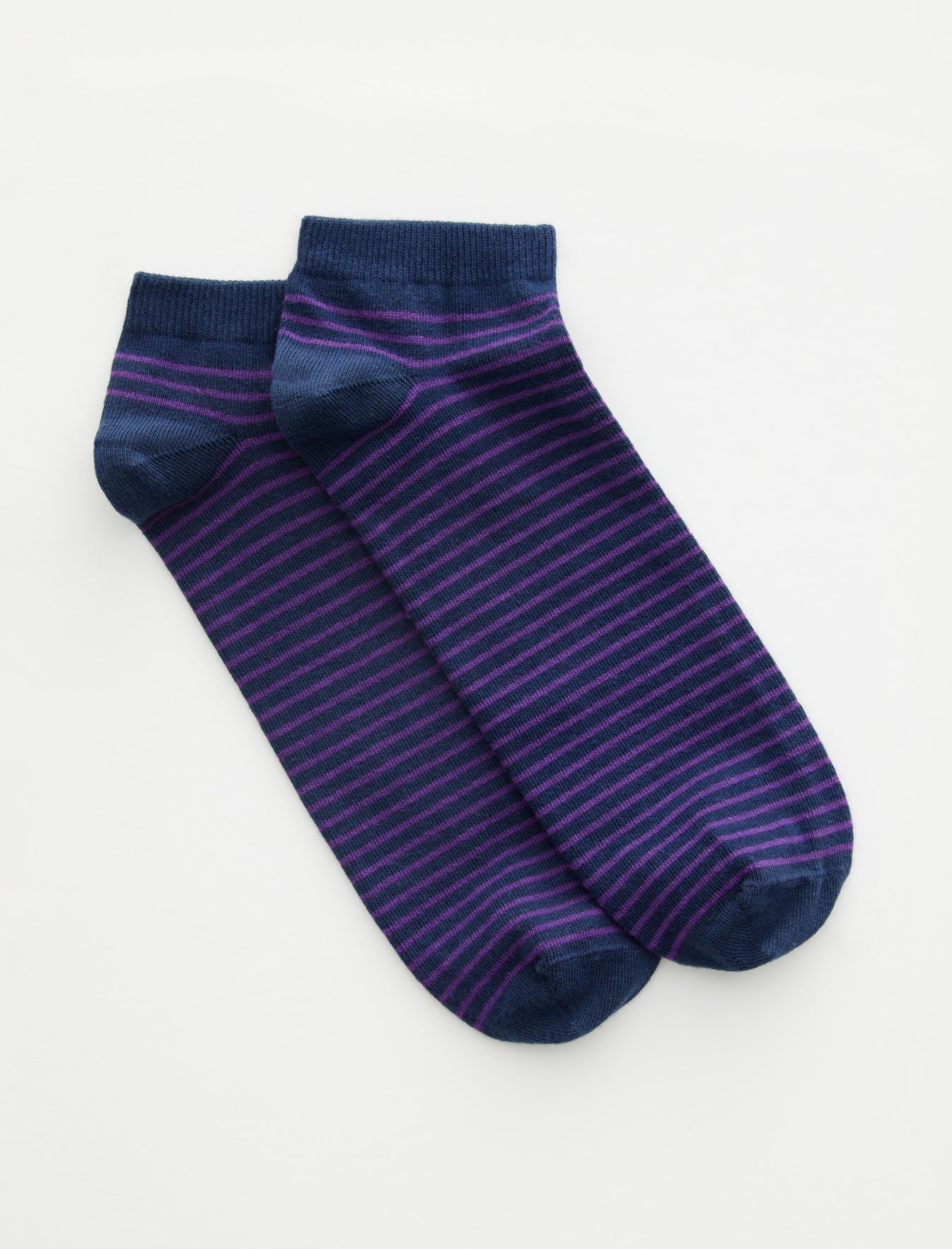 Ankle Sock 1 Stripe Purple Multi Unisex Accsry Photo 1