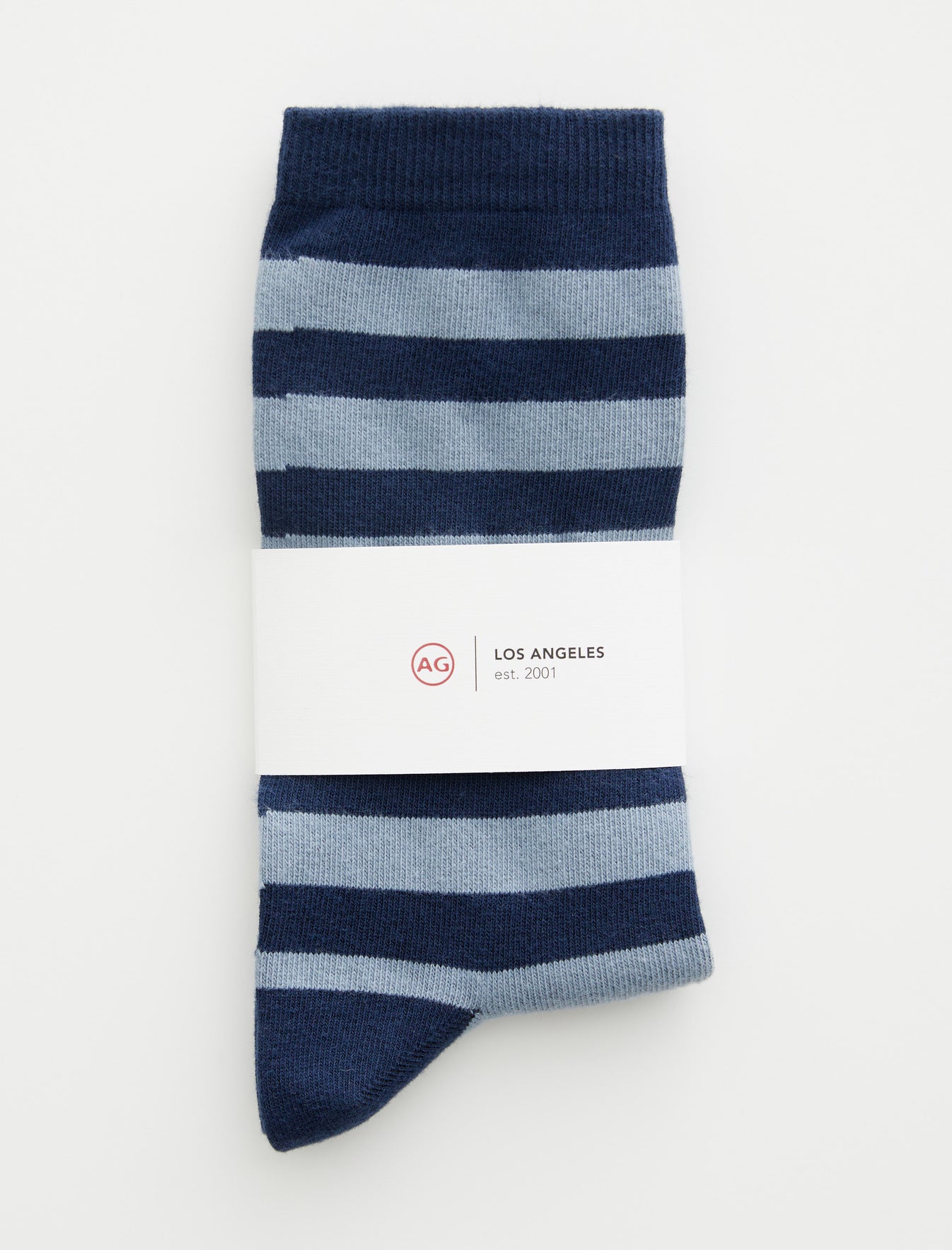 Crew Sock 9 Stripe Blue Green Multi Unisex Accsry Photo 2