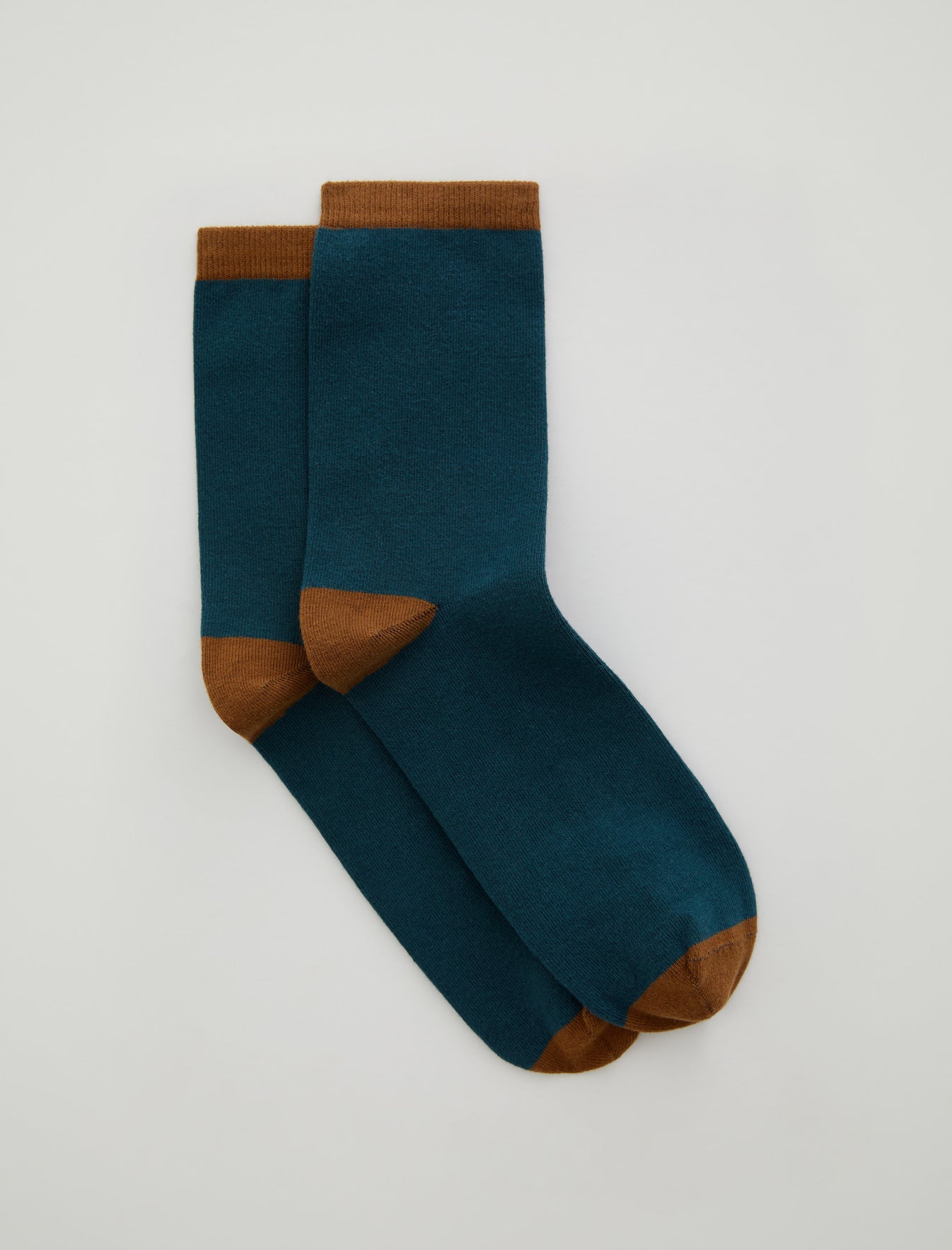 Crew Sock Block Gold/Green Multi Unisex Accessory Photo 2