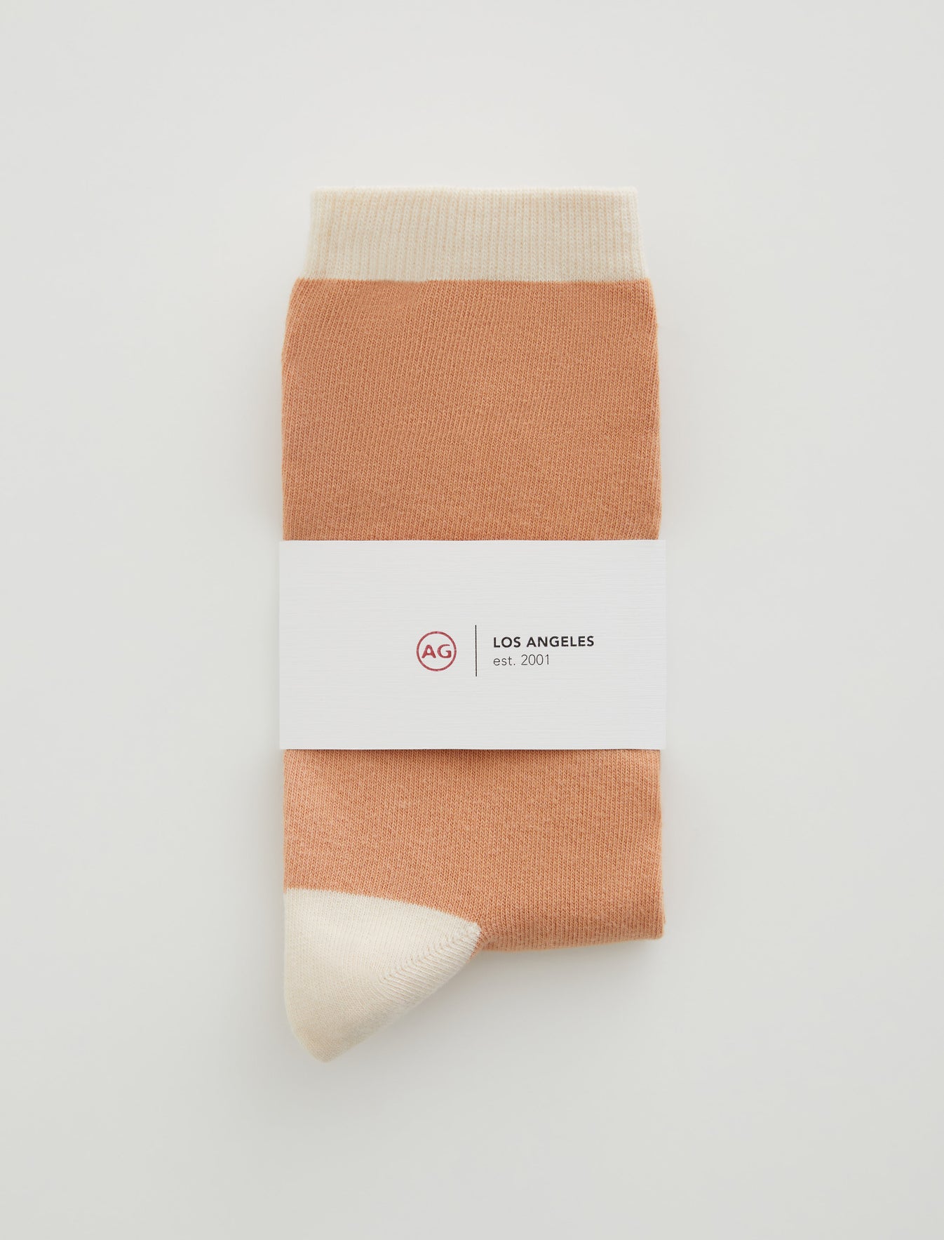 Crew Sock Block Industrial Mauve Multi Unisex Accessory Photo 1