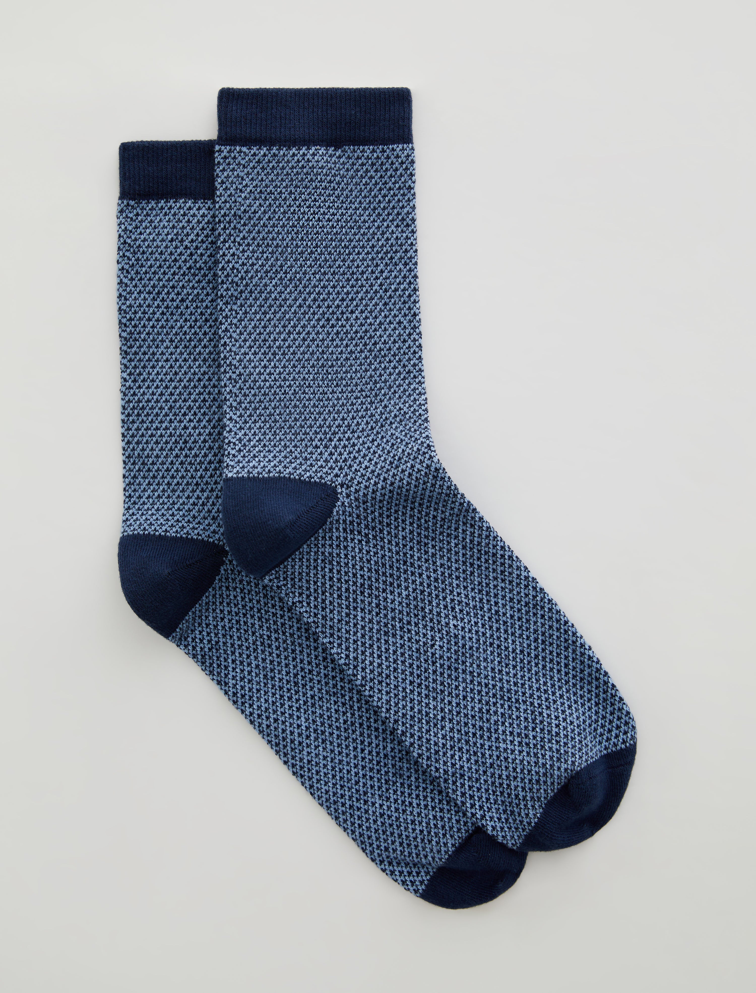 Crew Sock Check Coldwater Slate Multi Unisex Accessory Photo 2